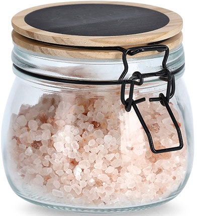 Zeller Present Vorratsglas Set, 3 Stk. tlg. Bügelverschluss, 500ml, 1000ml, 1500ml