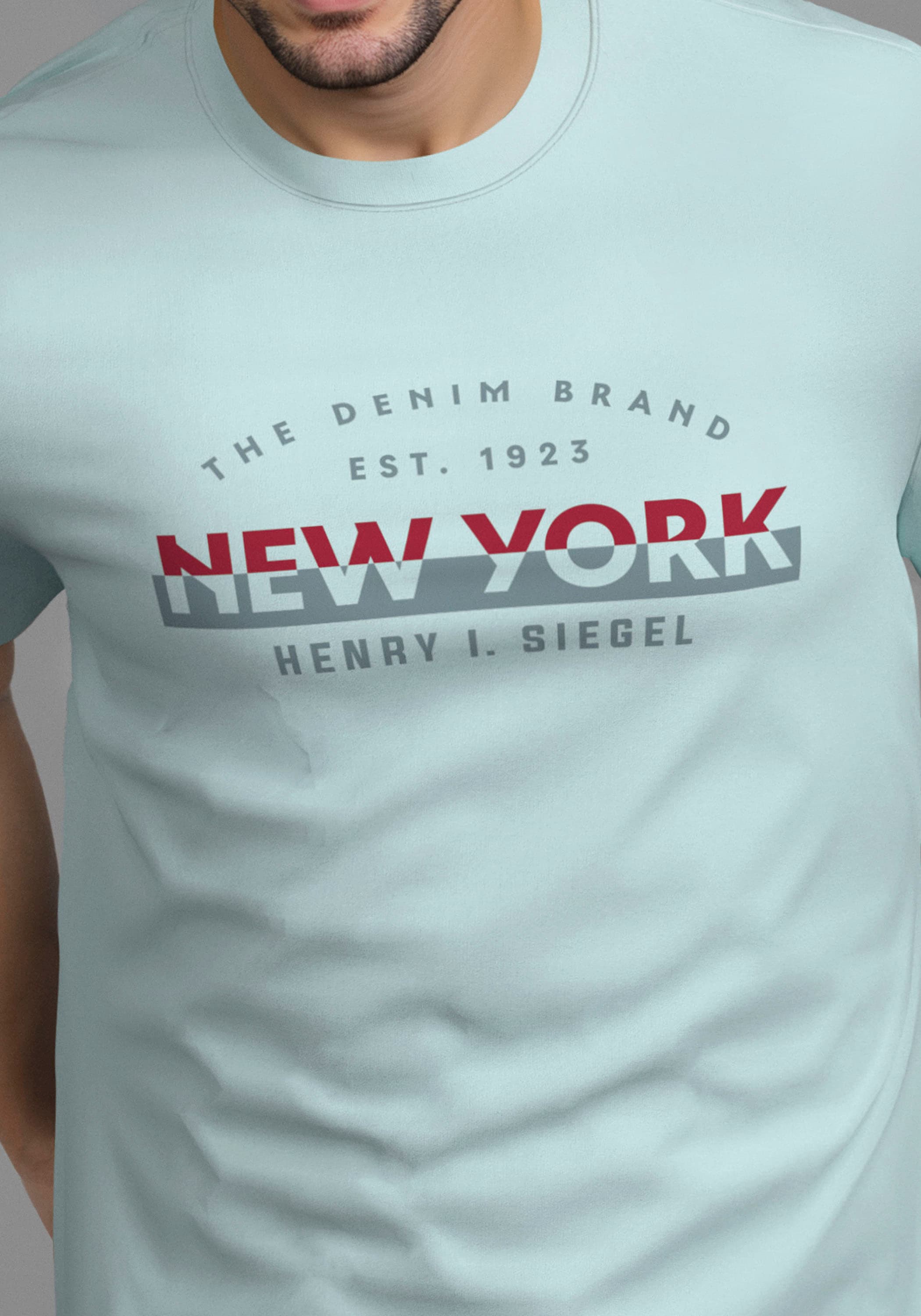 H.I.S Rundhalsshirt »Neue Kollektion!« mit Print