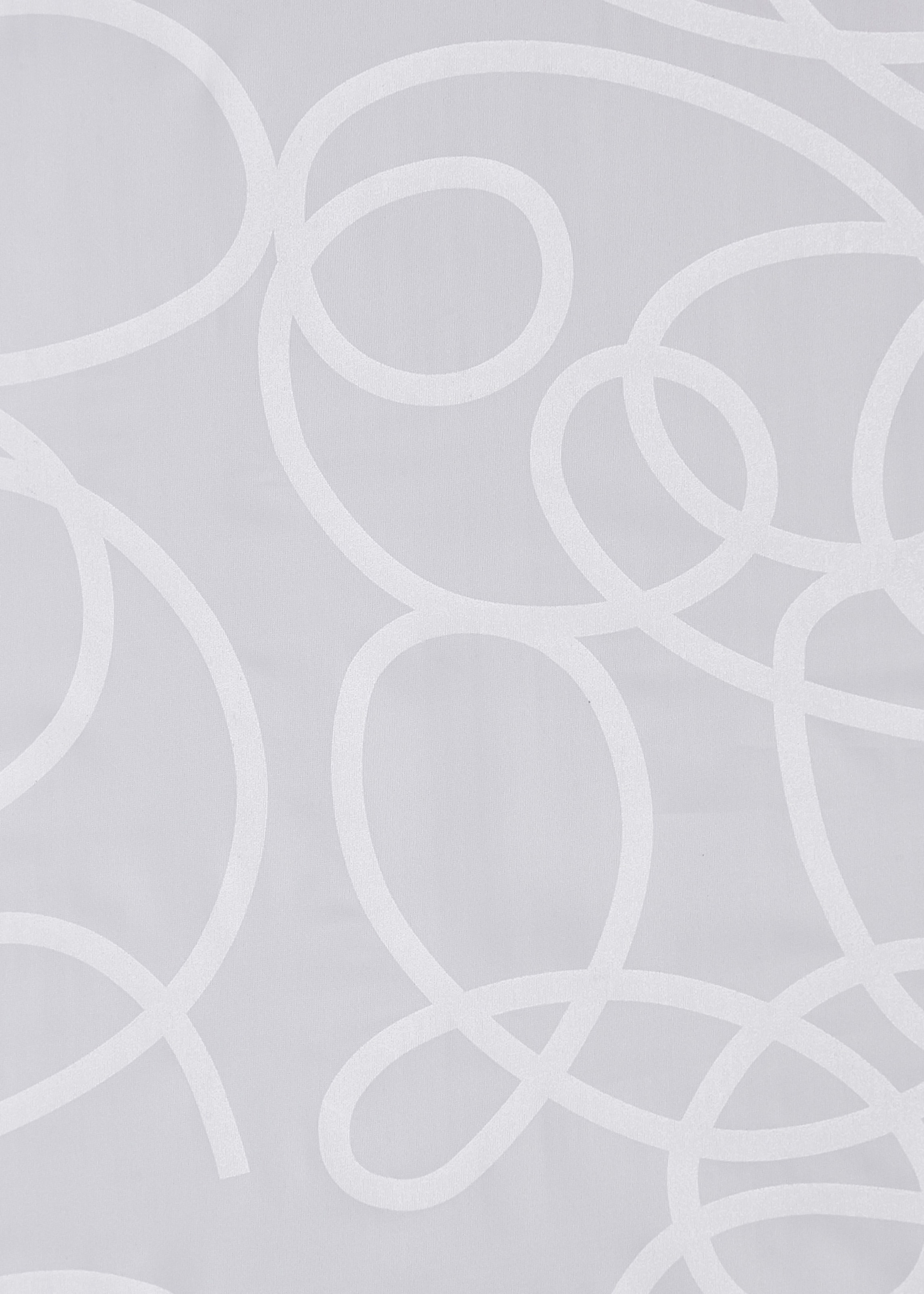 my home Rideau »Tanaro« Œillet 2 cuis tlg. 2-er Set, mit Schlingen-Motiv bedruckt, Polyester