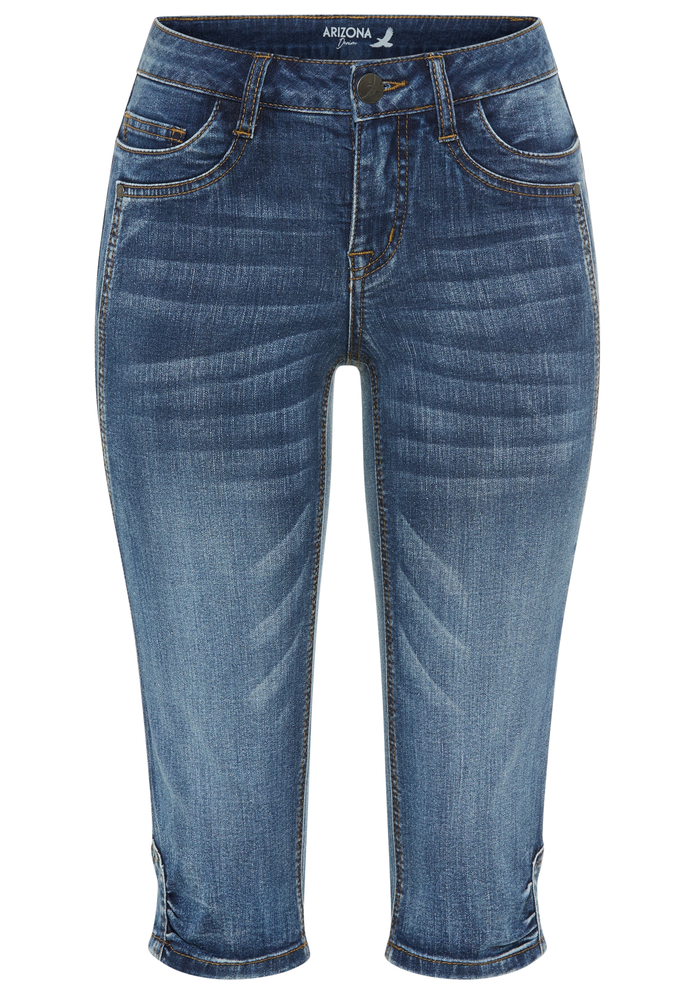 Arizona Jeans capri Skinny Fit, 3/4-Länge, mit Eingrifftaschen und Gesässtaschen