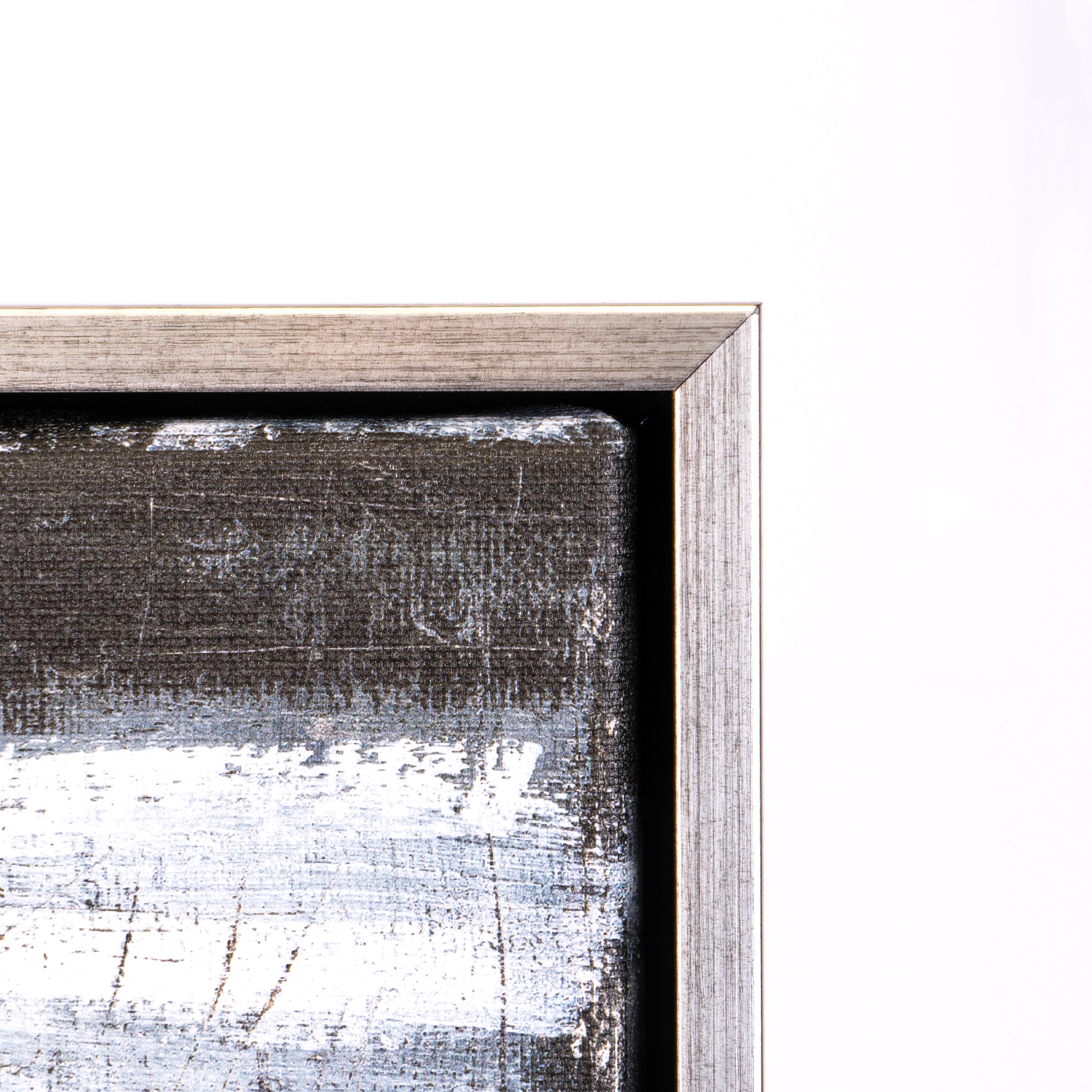 queence Tableau sur toile »Abstrakt Braund und Grau« Abstrait | Abstrait | Art | Moderne finition avec cadre à joint creux