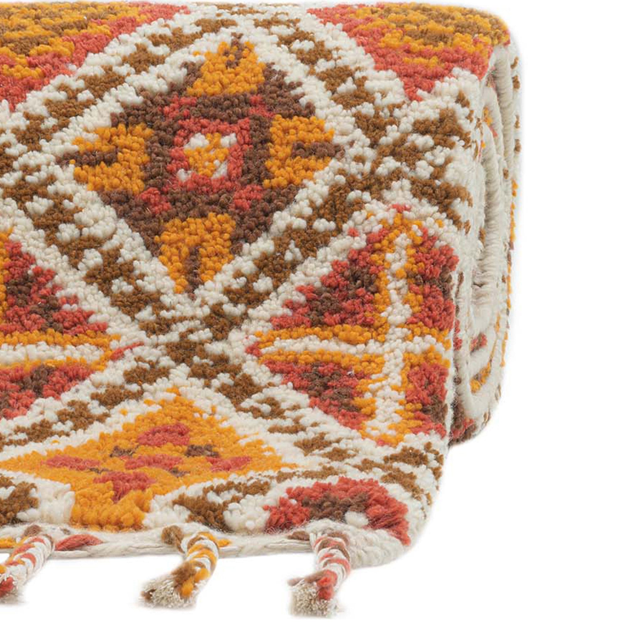 THEKO Tapis en laine »Marmoucha, handgeknüpft« Rectangulaire 24 mm Höhe vrai tapis berbère, pure laine, aussi comme coureur, salon