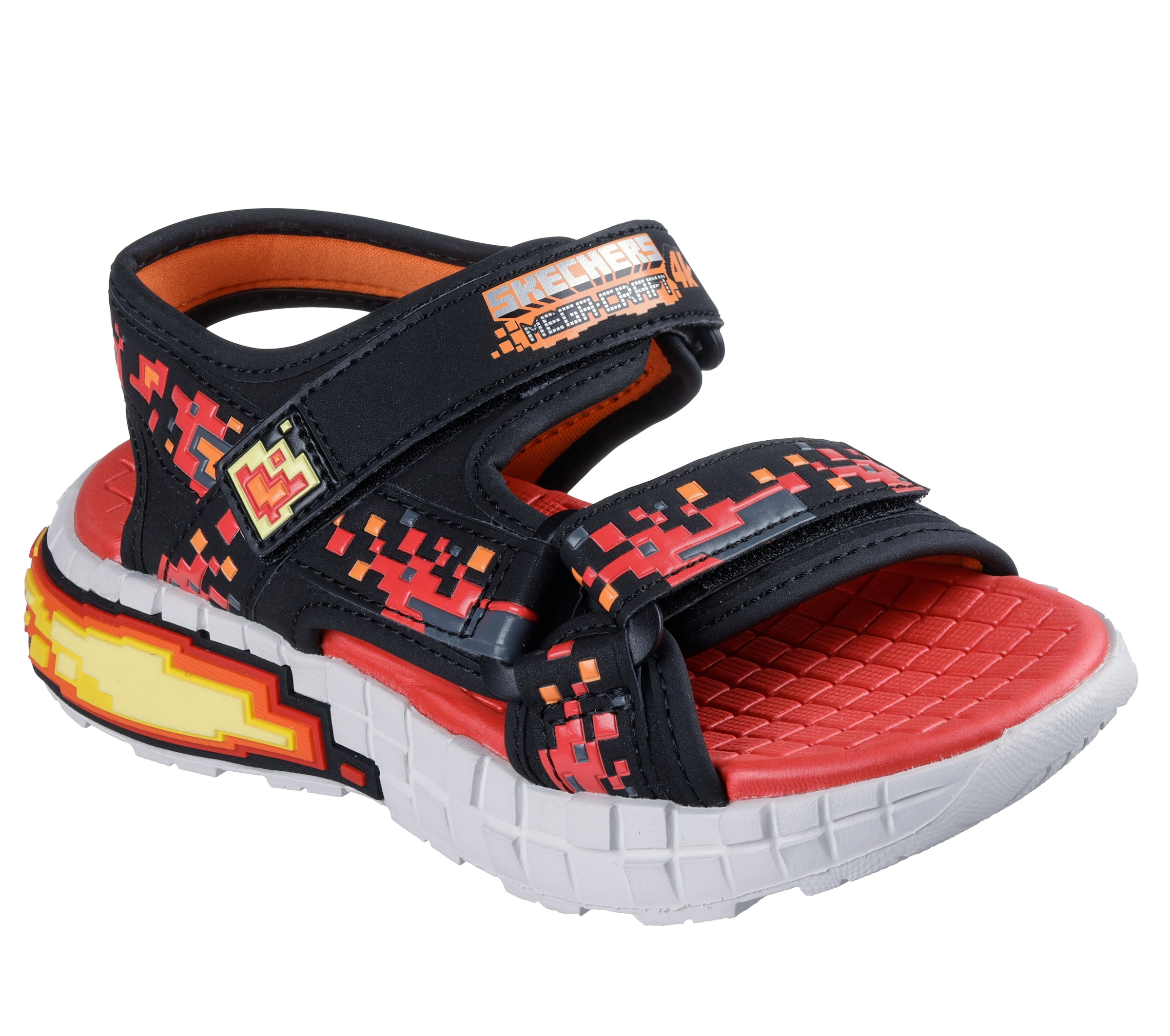 Skechers Sandale »MEGA-SPLASH 4K«  Sandale Mega Craft avec fermeture scratch, gabarit de taille à télécharger