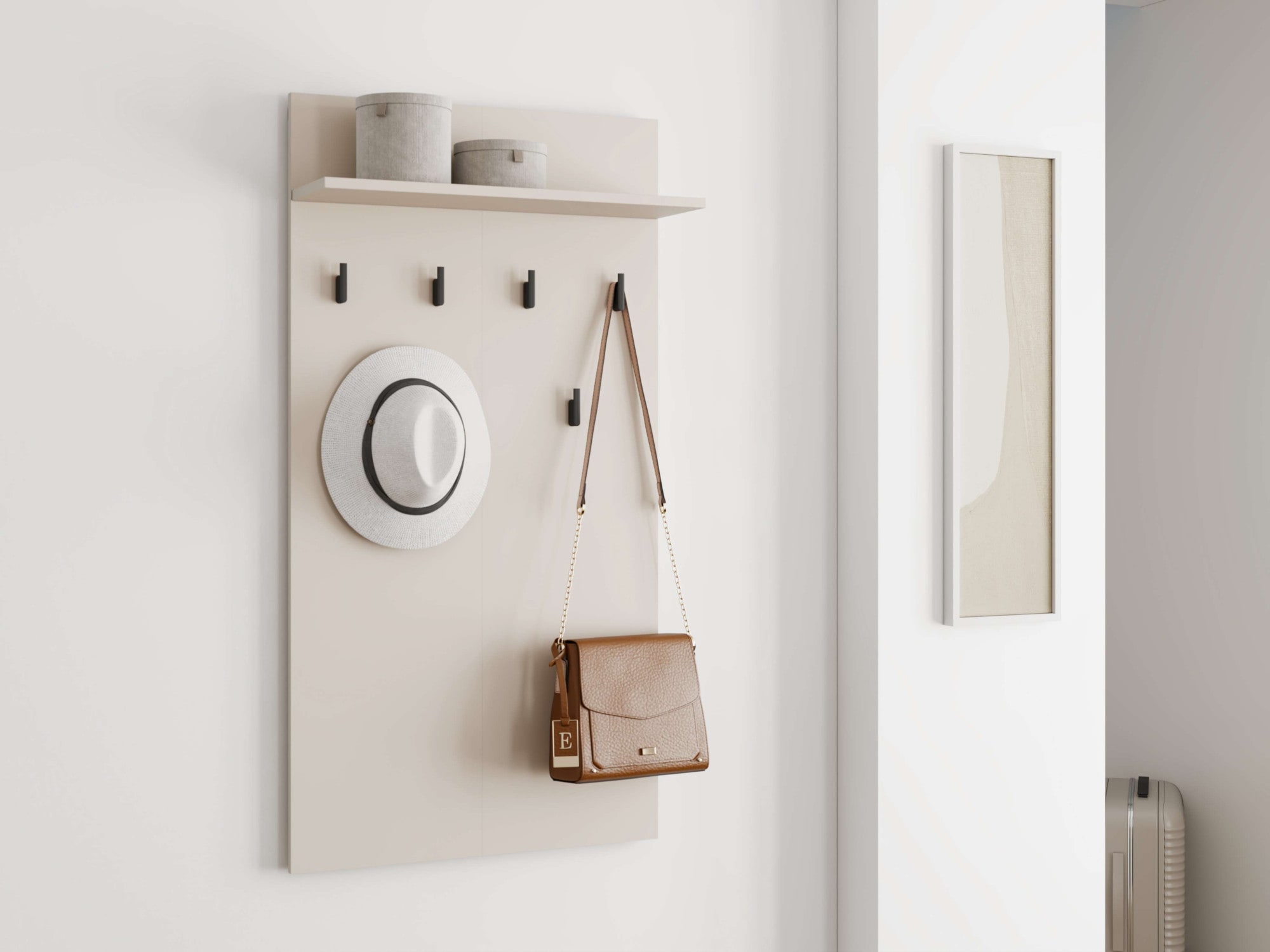 Home affaire Garderoben-Set »Arran Flurmöbel, Dielenmöbel, Flurschrank, Flurgarderobe Breite 189 cm« 5tlg, 