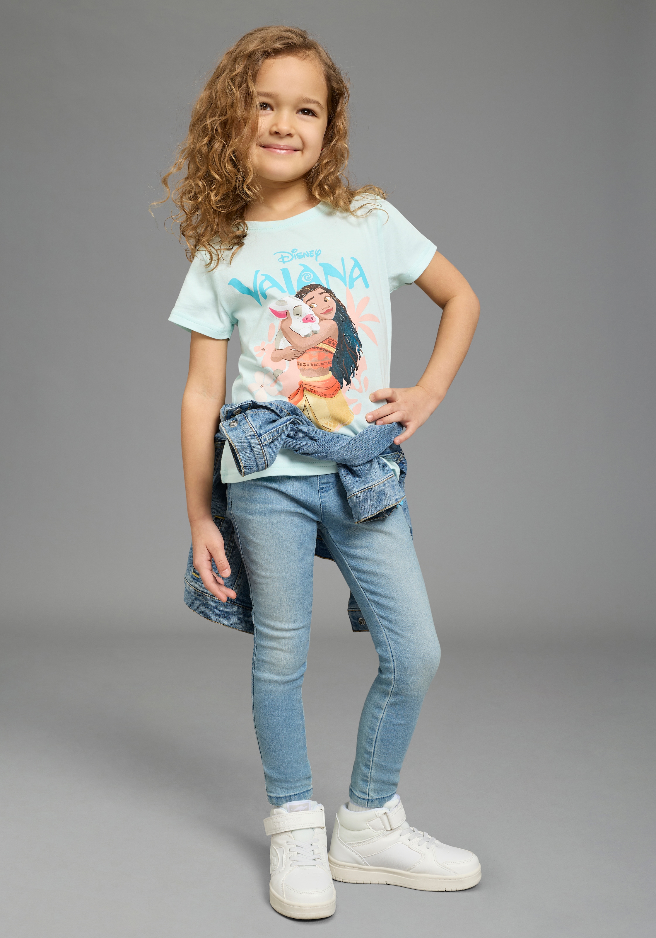 KIDSWORLD T-shirt »VAIANA - Disney Shirt« für Mädchen, normale Passform, Kurzarm, aus Baumwolle
