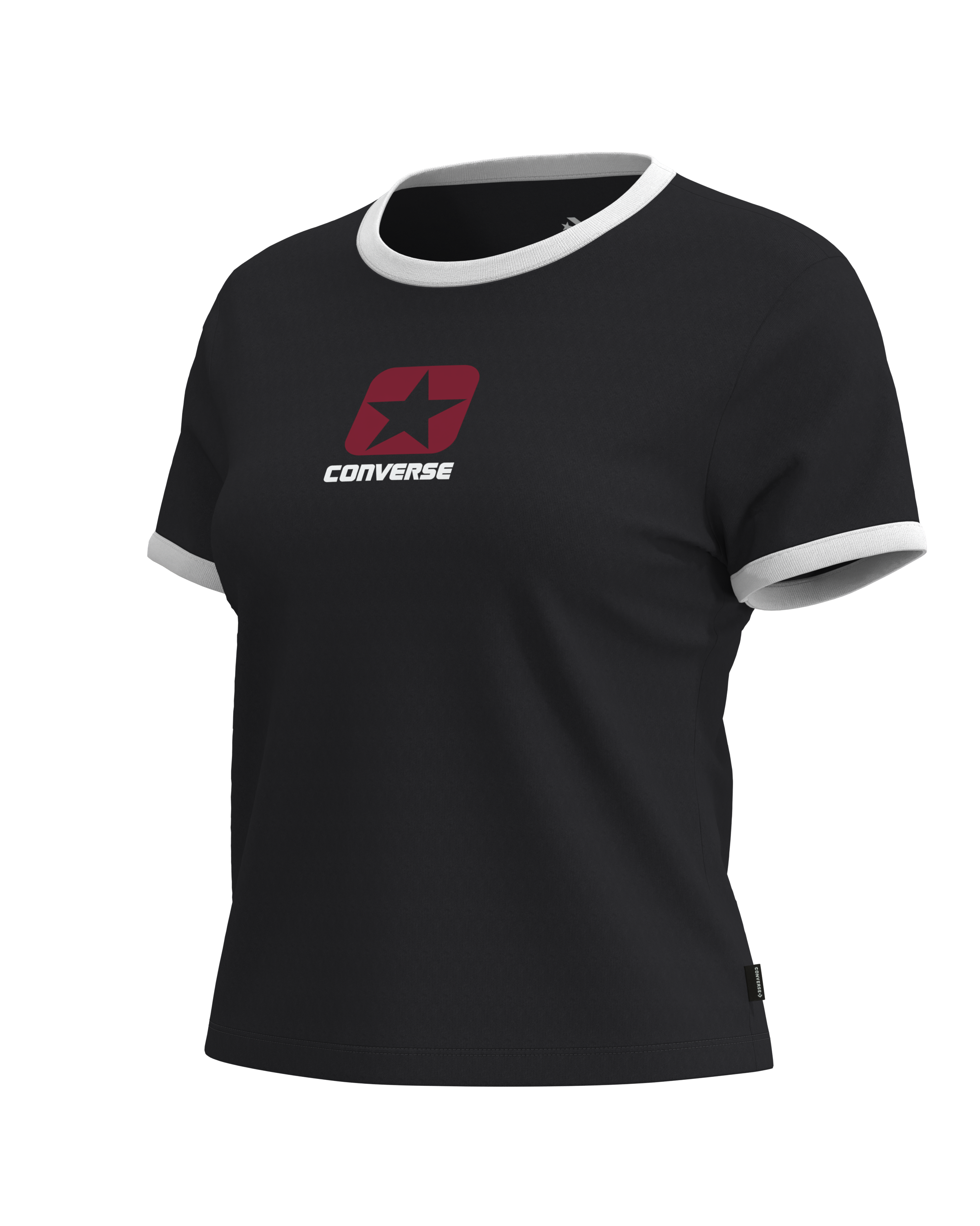 Converse T-Shirt »RETRO BOX STAR TEE« Kurzarm, aus Baumwolle, sportlicher Schnitt