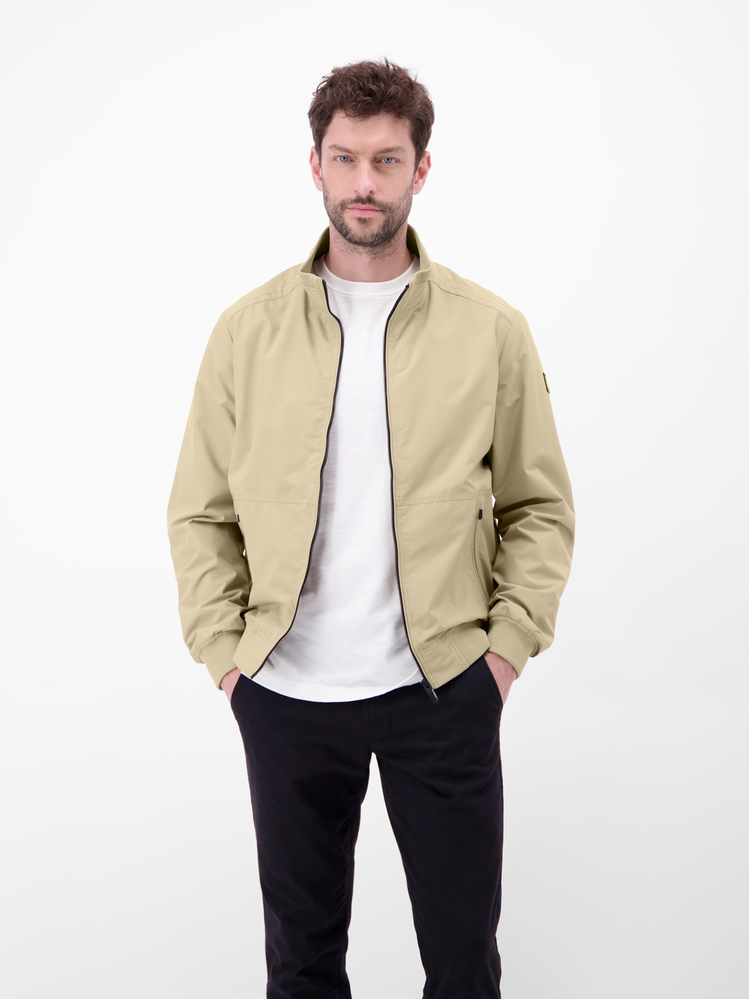 LERROS Blouson »Blouson leicht gefüttert und flexibel« sans capuche Blouson homme, déperlant et coupe-vent, respirant, uni