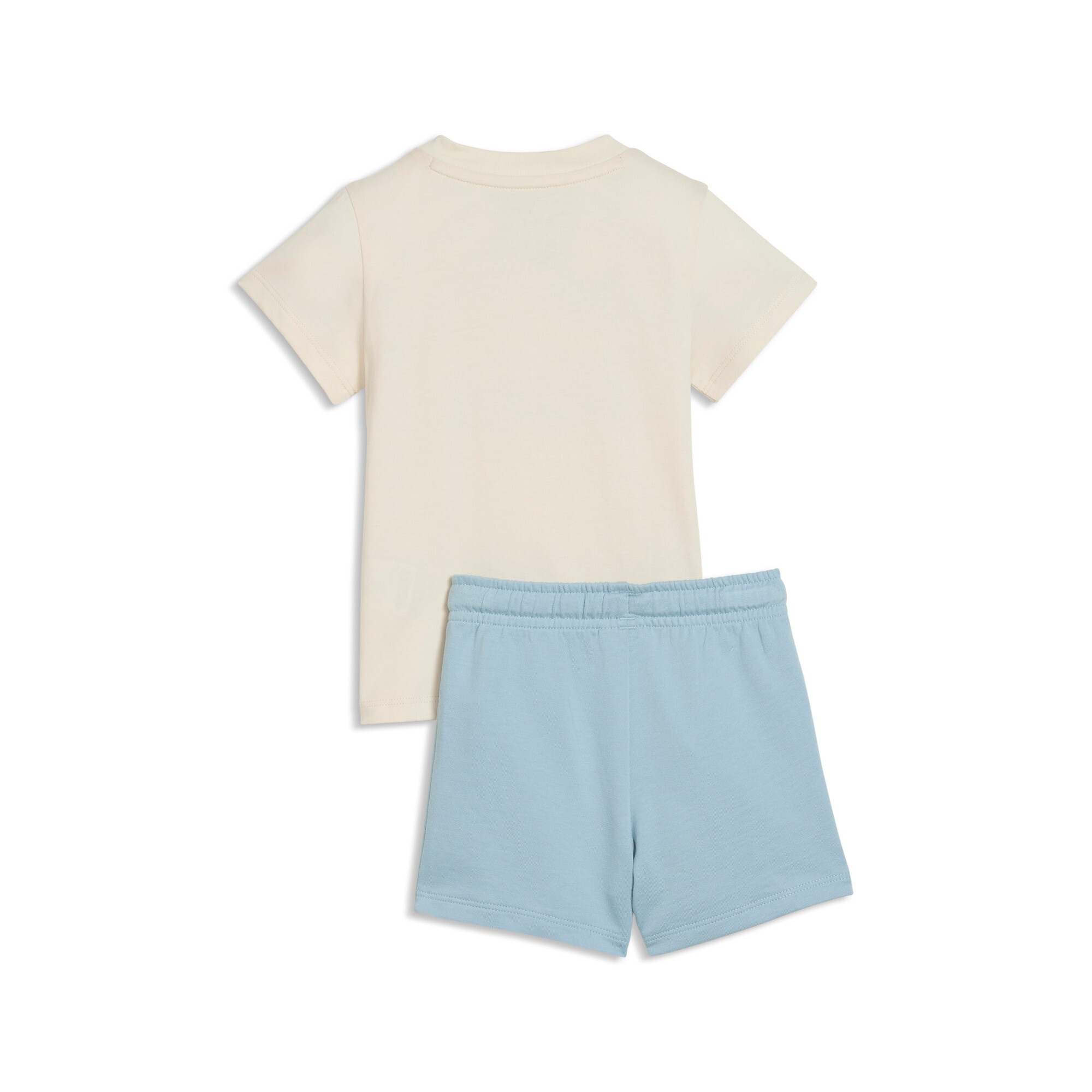 PUMA Trainingsanzug »MINICATS ESS TEE AND SHORTS SET INF« 2 tlg. zweiteiliges Set, für Kinder, mit Rundhalsausschnitt, Regular Fit