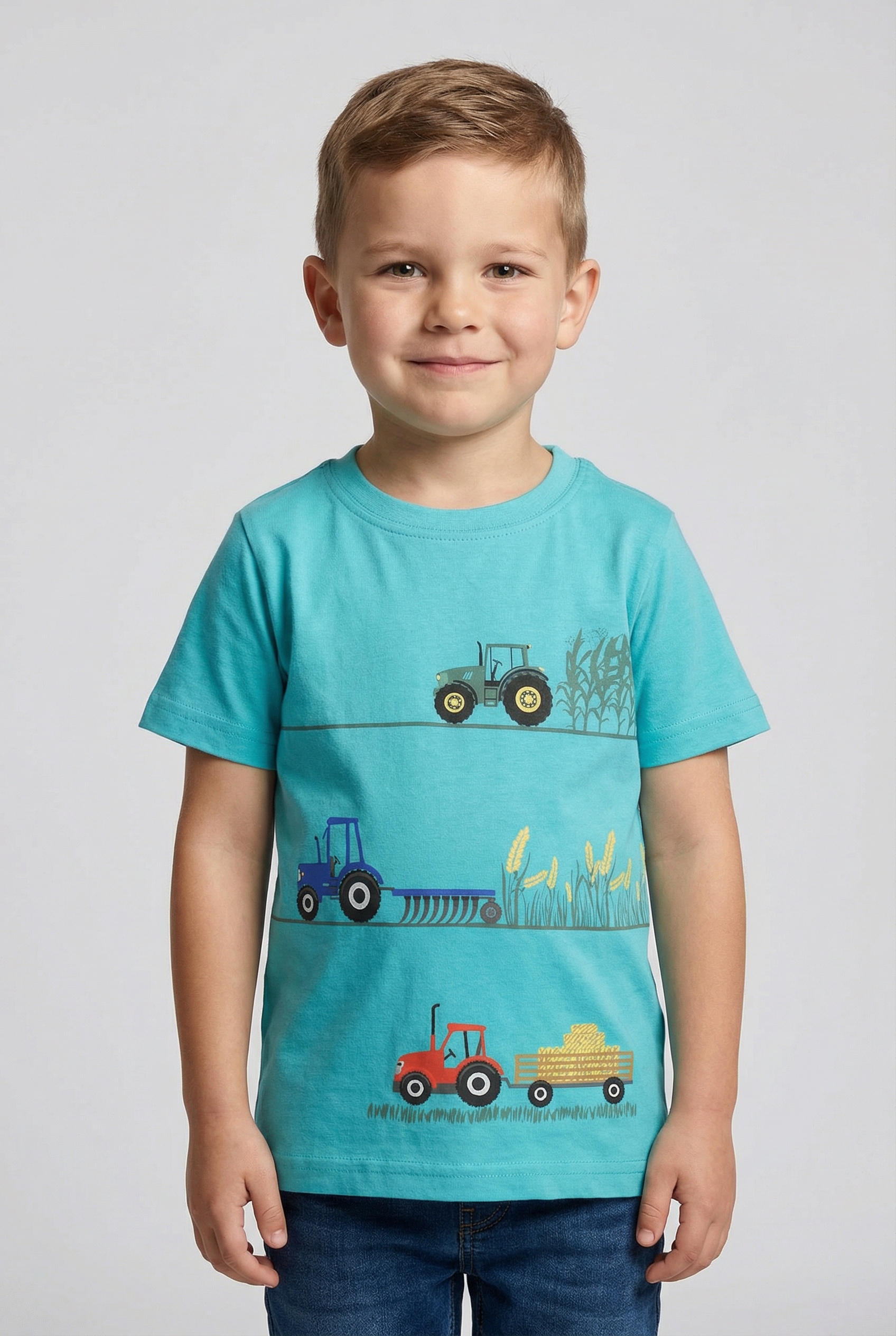 Blue Seven T-shirt Packung, 2 pièces bequeme Passform, ohne Verschluss, kurze Ärmel