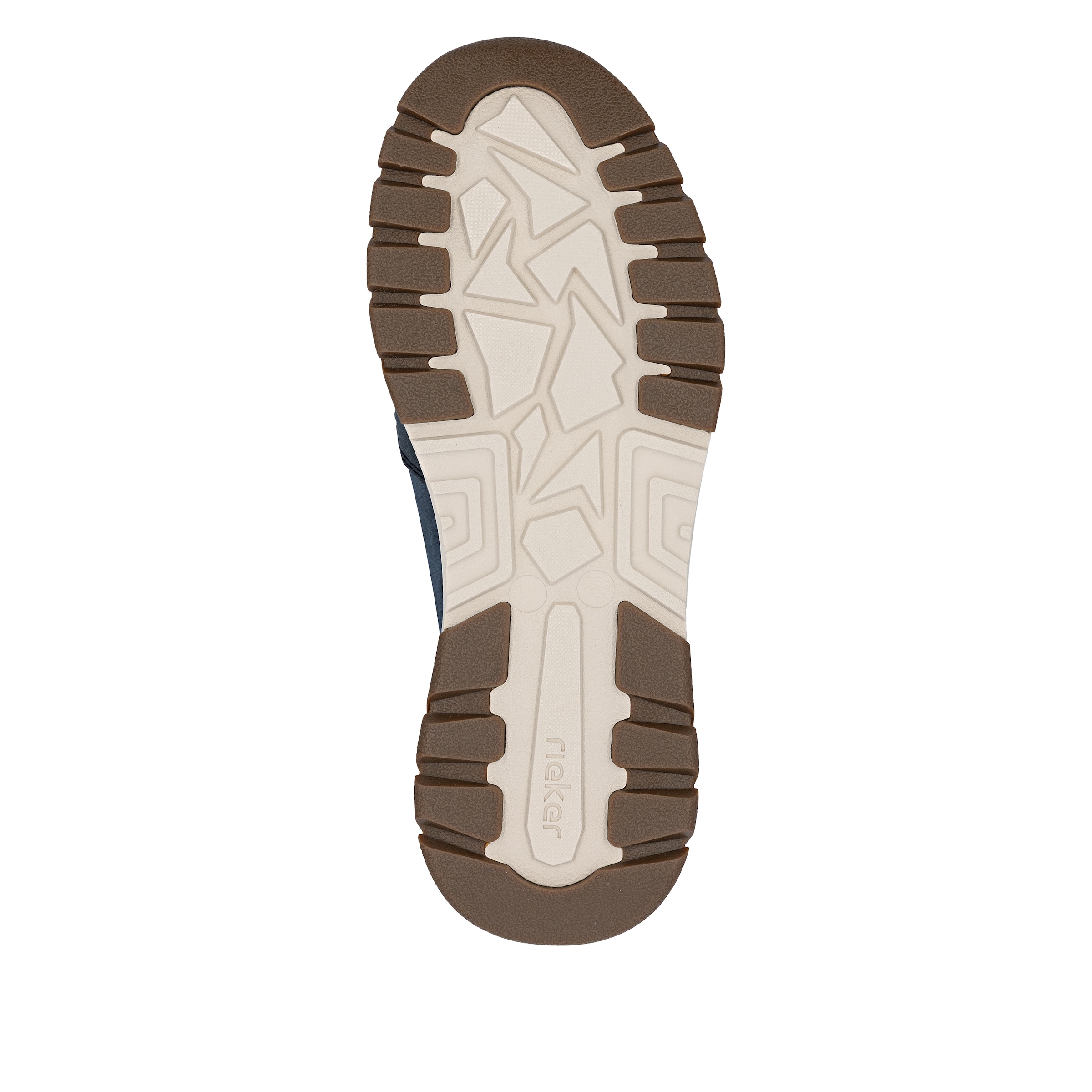 Rieker Baskets slip-on  mocassin, chaussure basse, sneaker décontracté avec empiècements contrastés