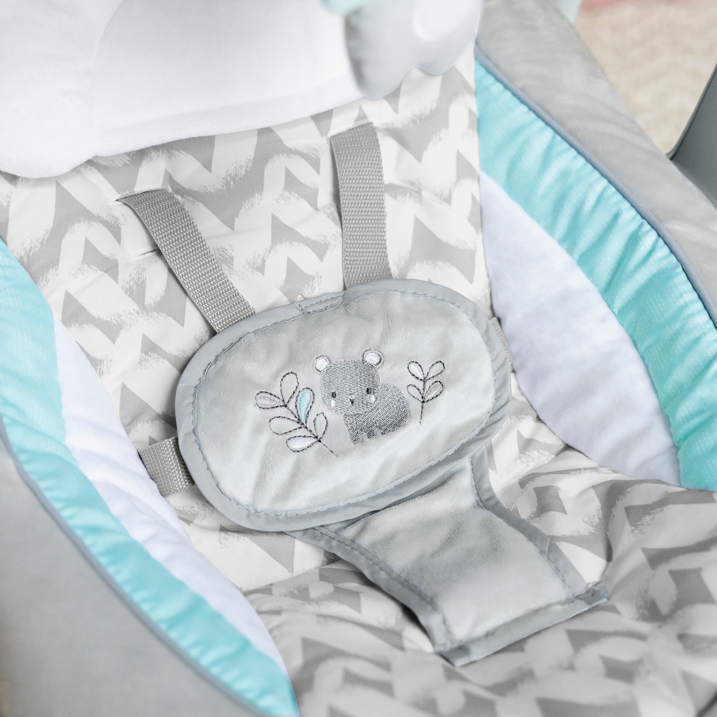 ingenuity Balançoire bébé »ConvertMe Swing-2-Seat Portable Swing - Raylan« mit automatischer Schaukelfunktion und Sound-Effekt