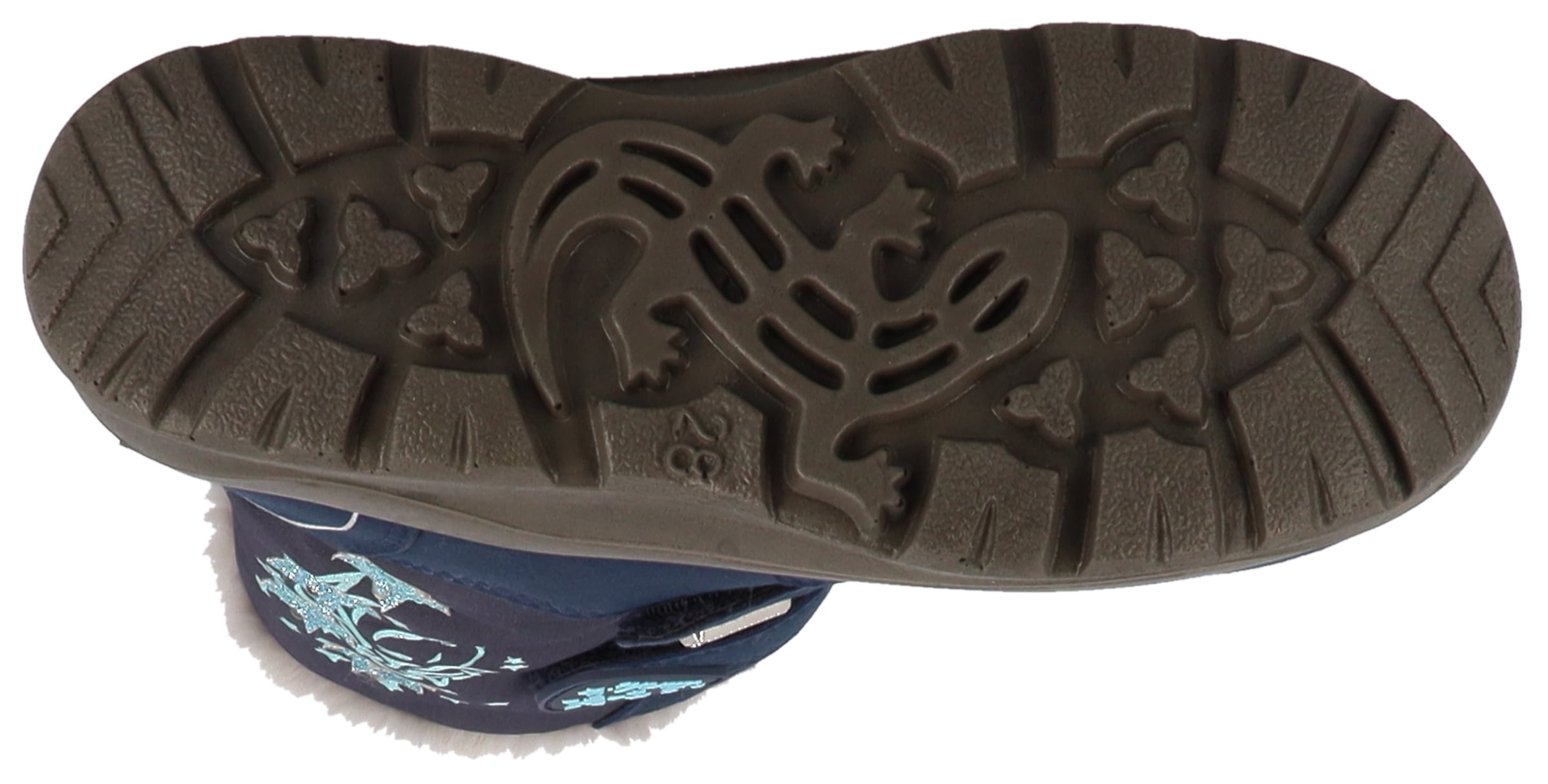 Lurchi Winterboots »Kasandra SYMPATEX«  Klettboots mit Glitzer, Grössenschablone zum Download