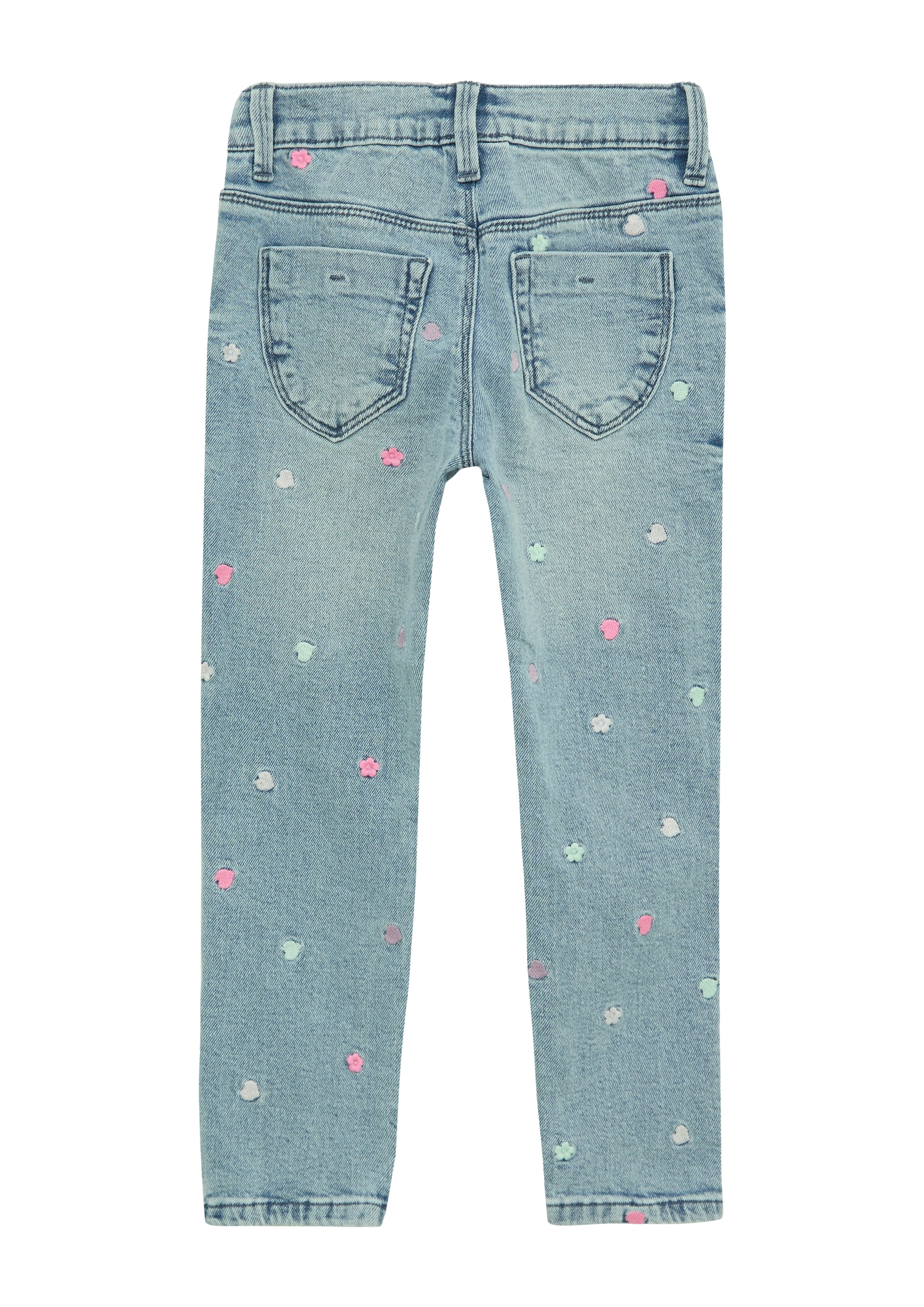 s.Oliver Junior Jeans coupe régulière avec impression