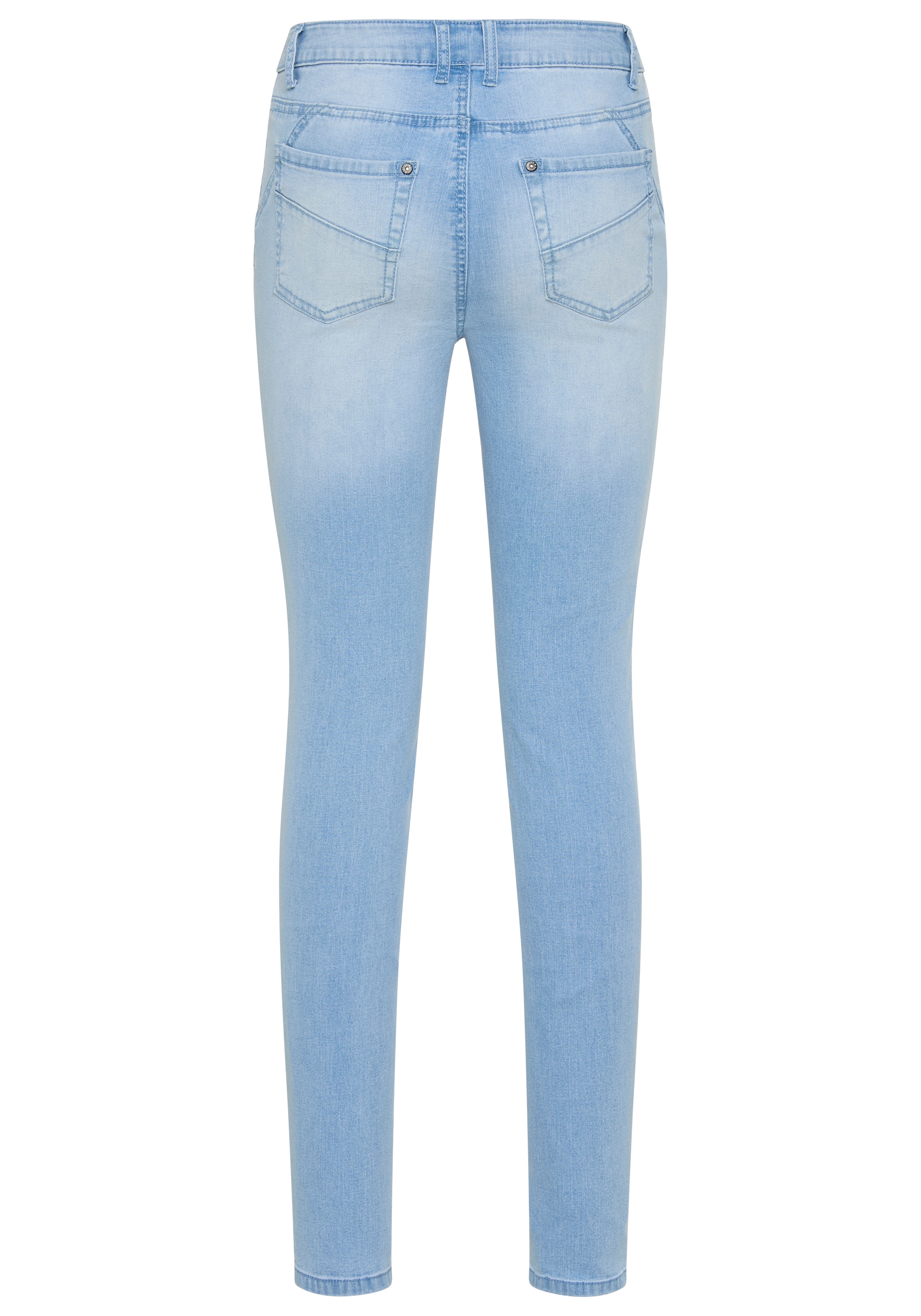 Bruno Banani Skinny-fit-Jeans extraenger Schnitt, normale Leibhöhe, mit Gesäss- und Eingrifftaschen