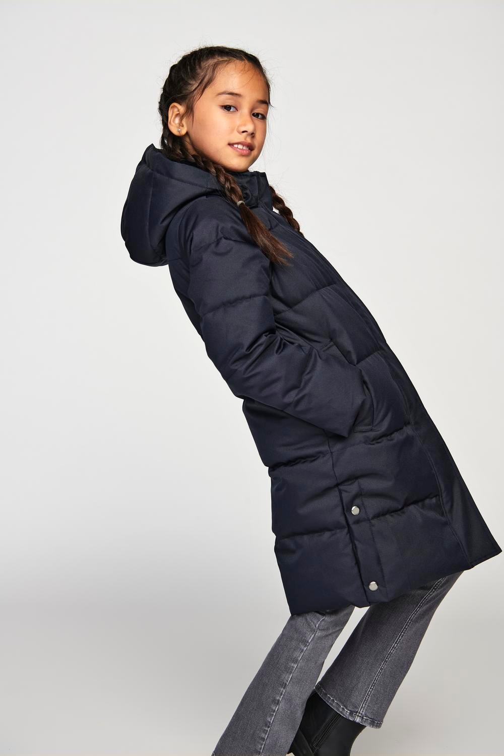 KIDS ONLY Steppmantel »KOGIRENE PUFFER COAT OTW NOOS« mit seitlichen Druckknöpfen