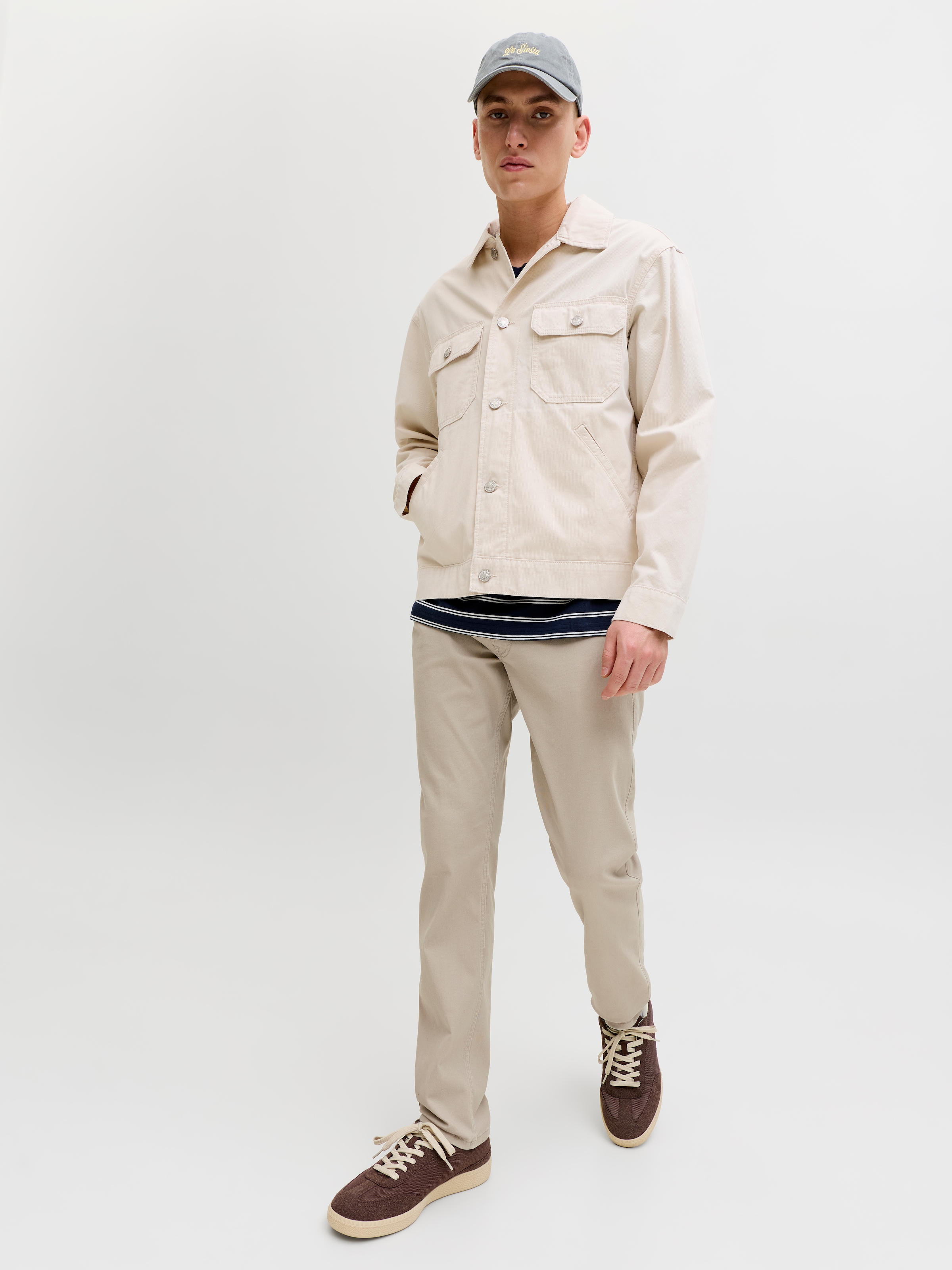 Jack & Jones Pantalon 5 poches »JPSTGLENN DYLAN ORIGINAL«