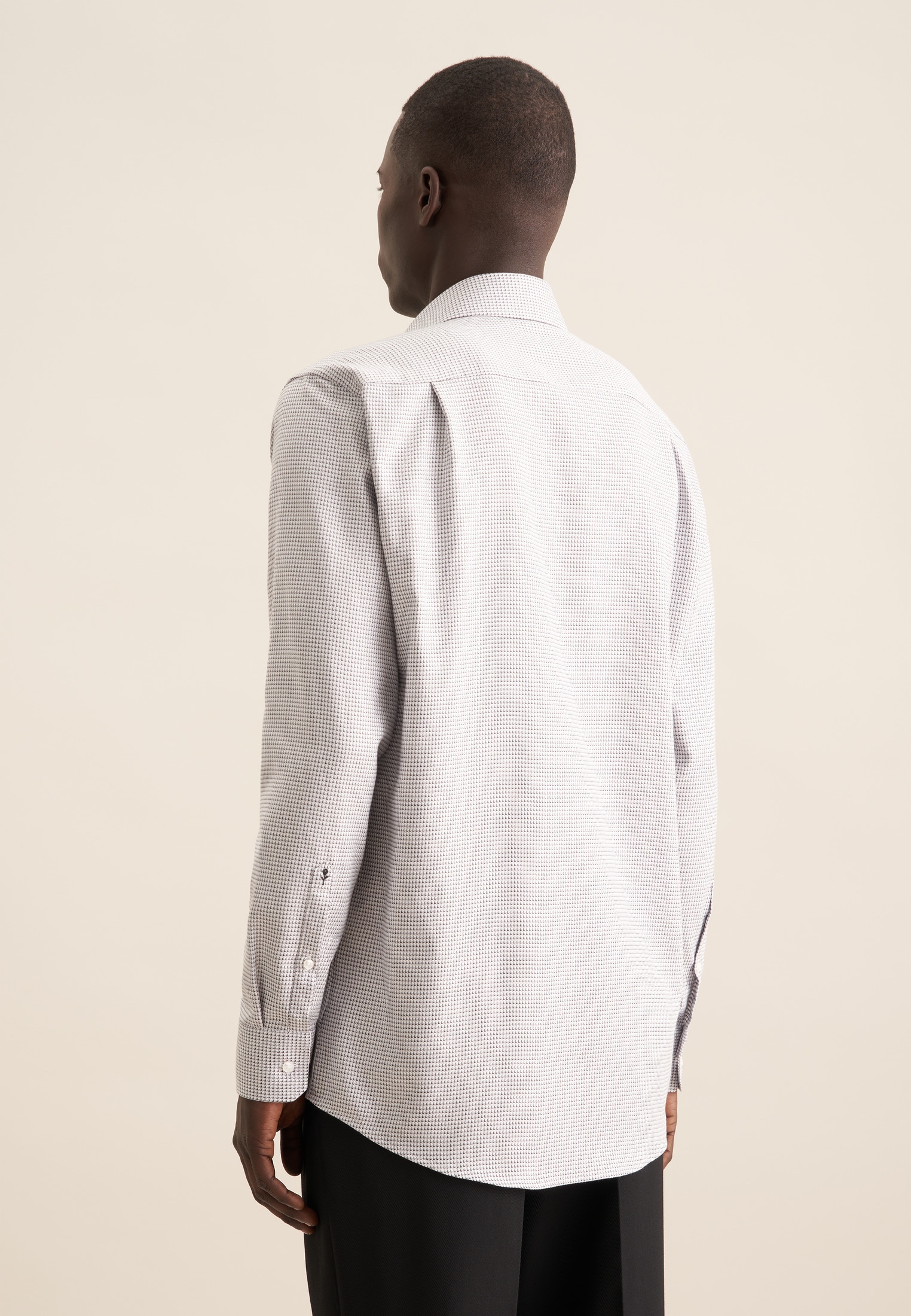 seidensticker Businesshemd »Comfort« Comfort Langarm Kentkragen Struktur