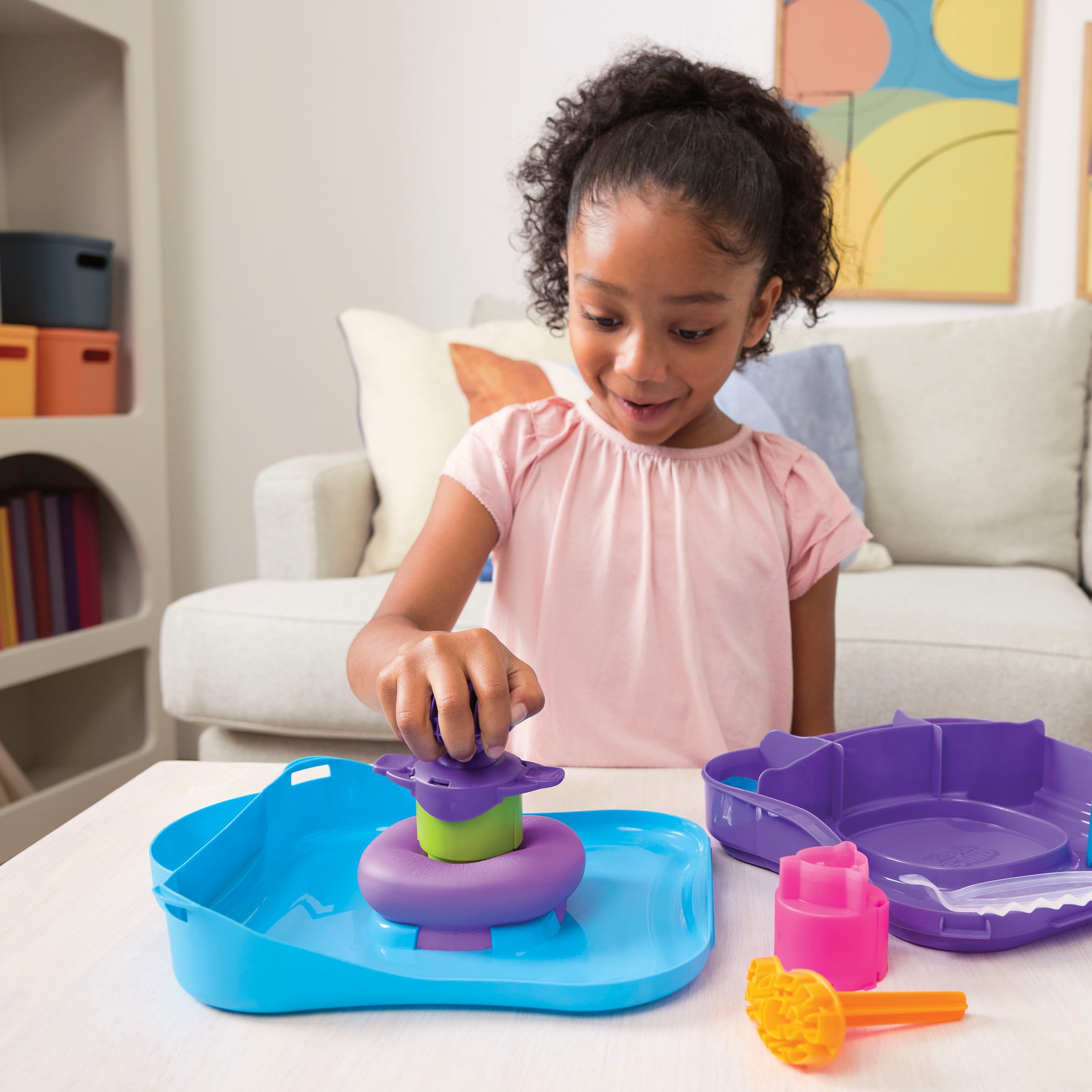 Spin Master Set créatif »Kinetic Sand - Squishmotion Set 453 g«