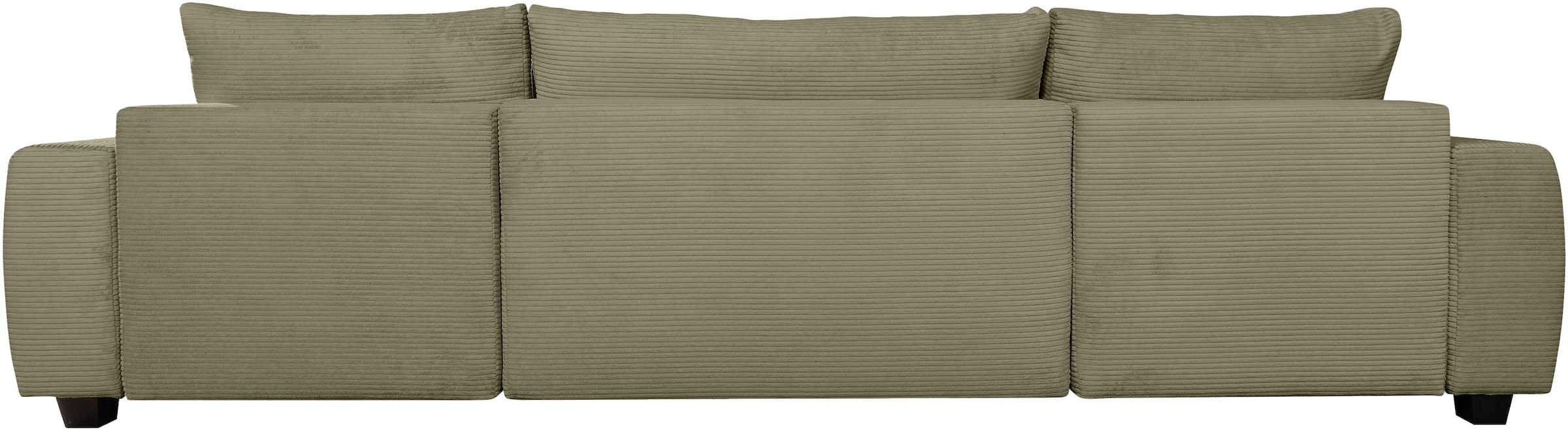 GOODproduct Wohnlandschaft »Bella U-Form, B: 314 cm, inkl. Schlaffunktion, auch in Cord« inkl. Bettkasten, Bonellfederkern, extra grosse Liegefläche: 269x135cm