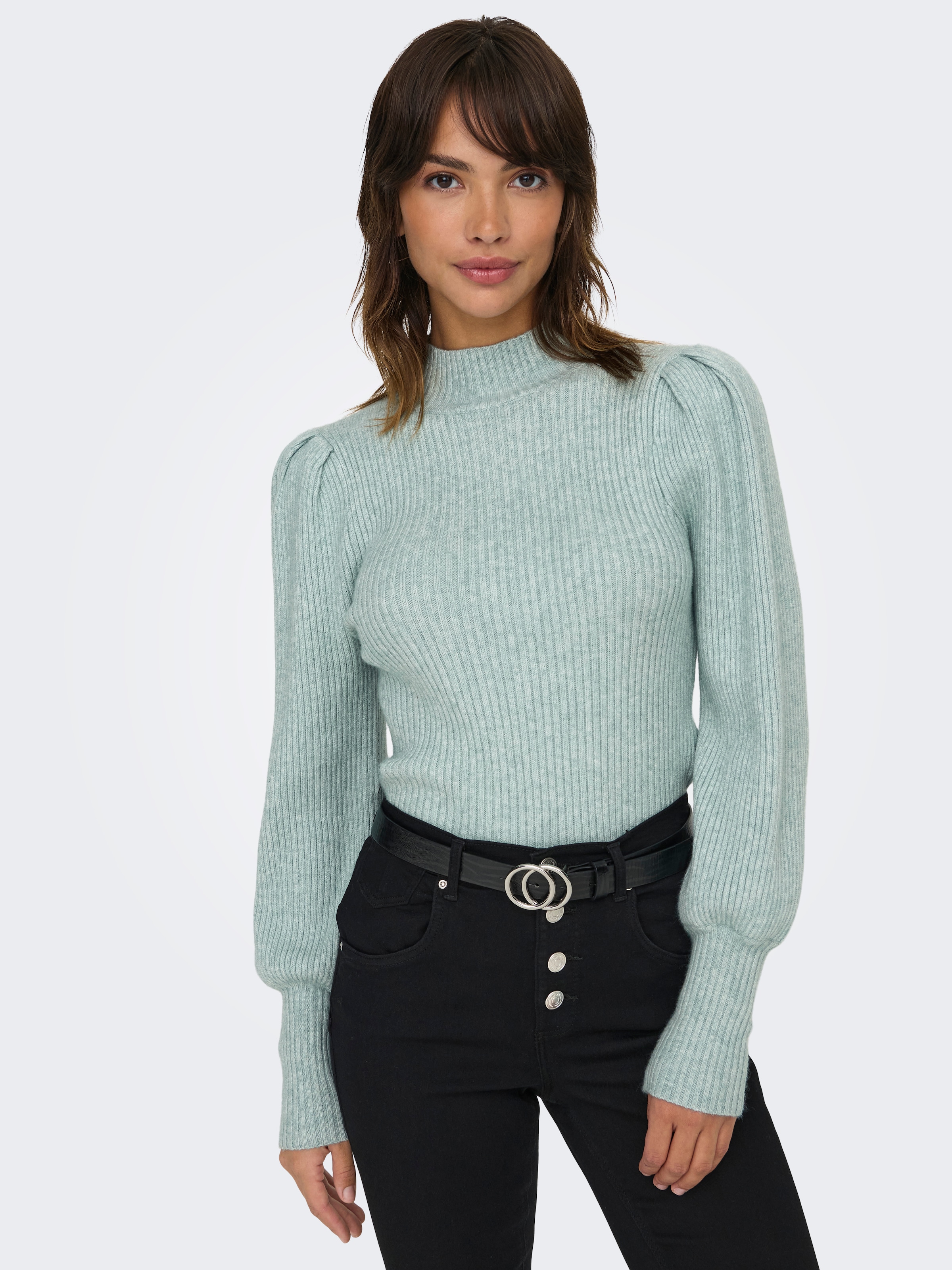 ONLY Pull en tricot »ONLKATIA L/S HIGHNECK PULLOVER KNT NOOS« Viskosemischung