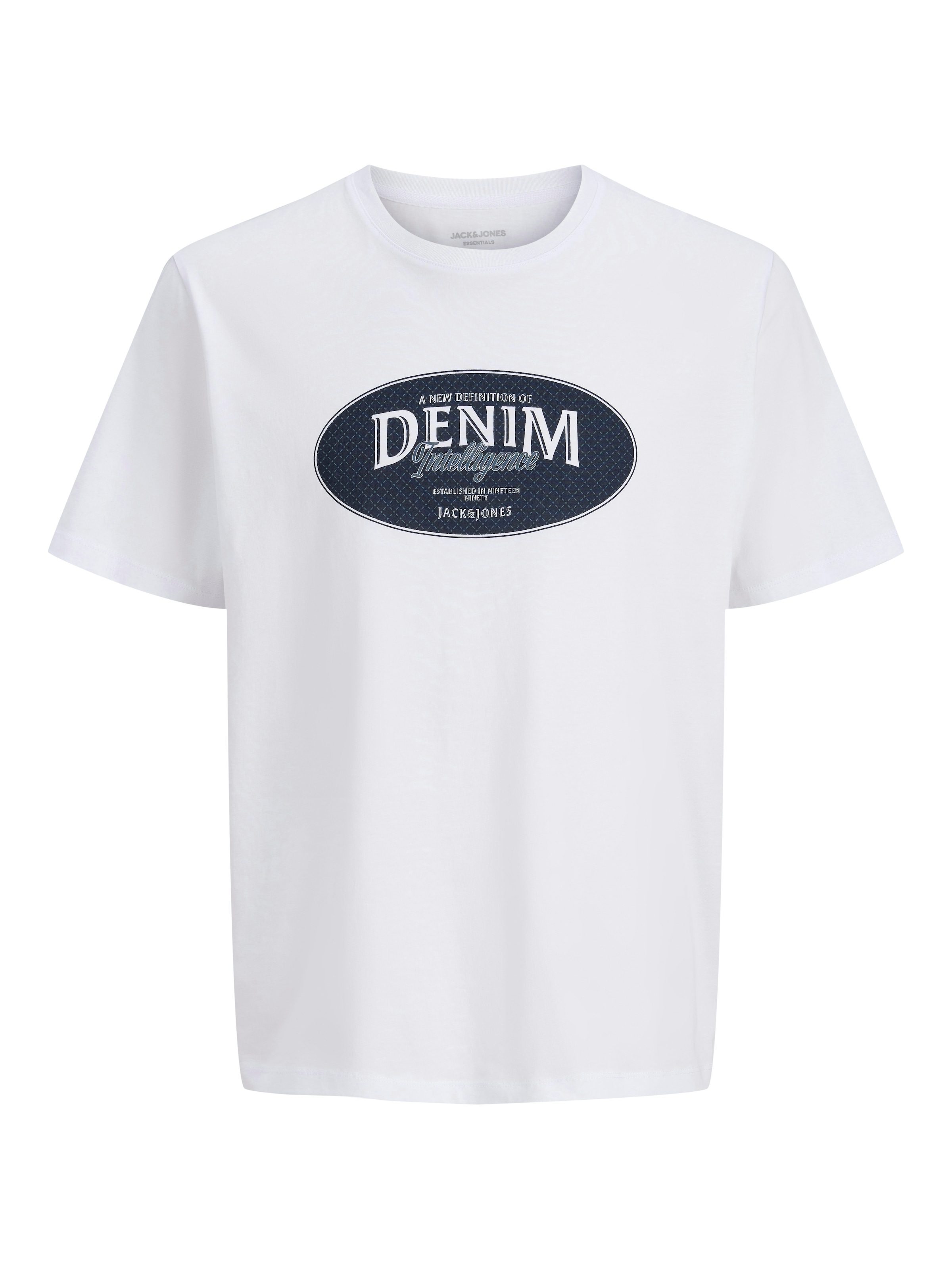 Jack & Jones T-shirt »JJEDOVER DENIM TEE SS O-NECK 3PK MP« Packung, 3 pièces