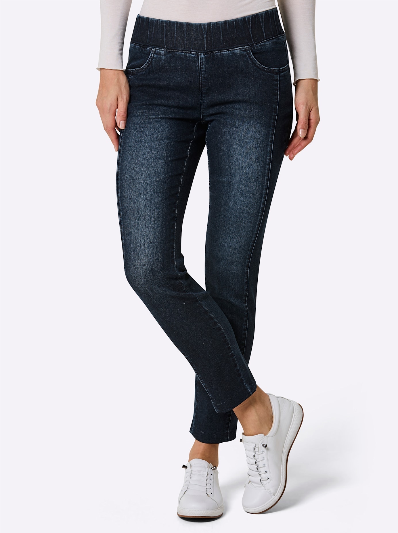 CREATION L PREMIUM Jeans à enfiler 1