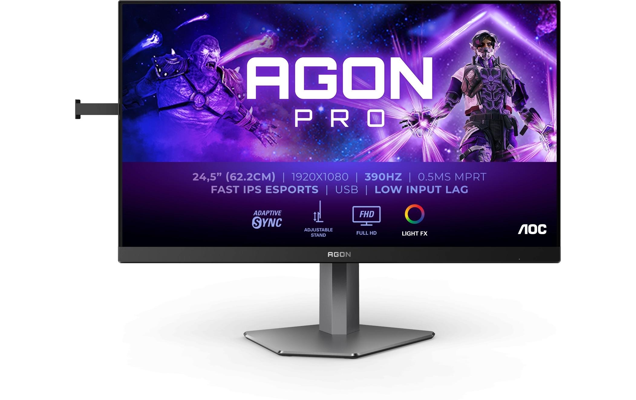 AOC Gaming-Monitor »AG256FS« 62,23 cm/24,5 ″  1920 x 1080 px Full HD 390 Hz