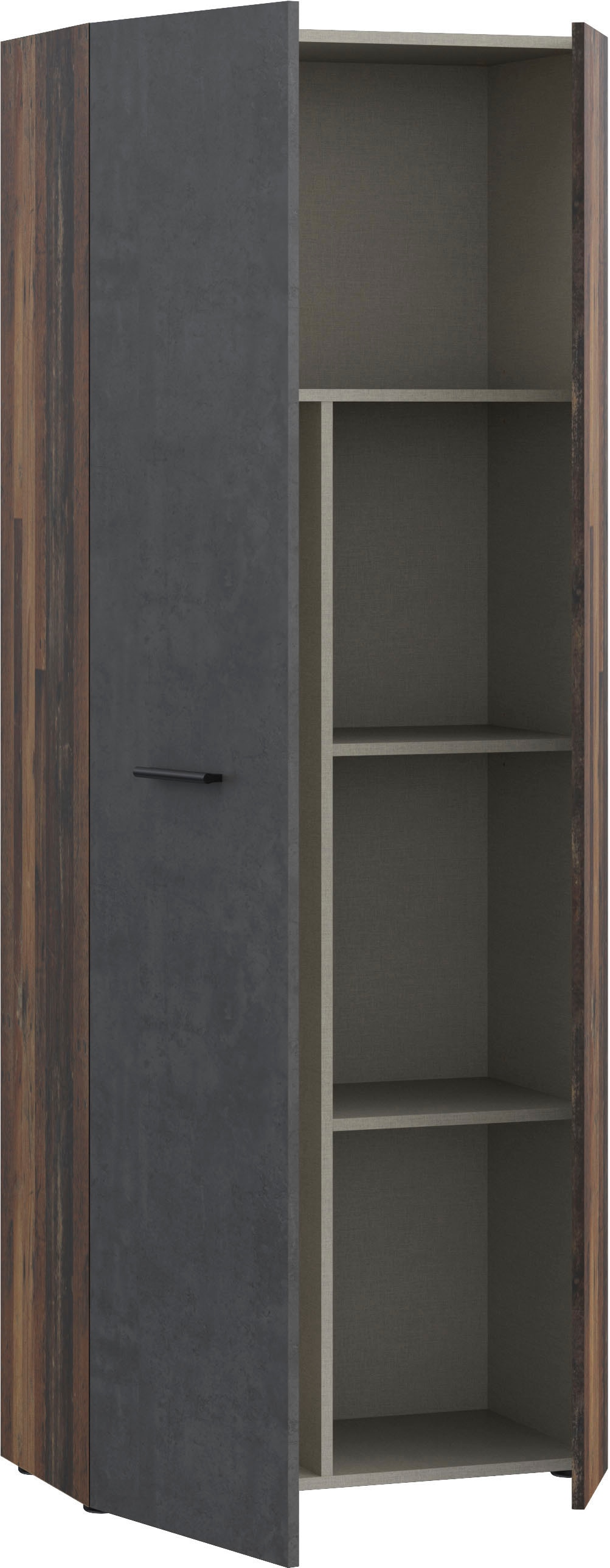 FORTE Armoire multi-usages »NET306« armoire polyvalente, étagères incluses, différents décors