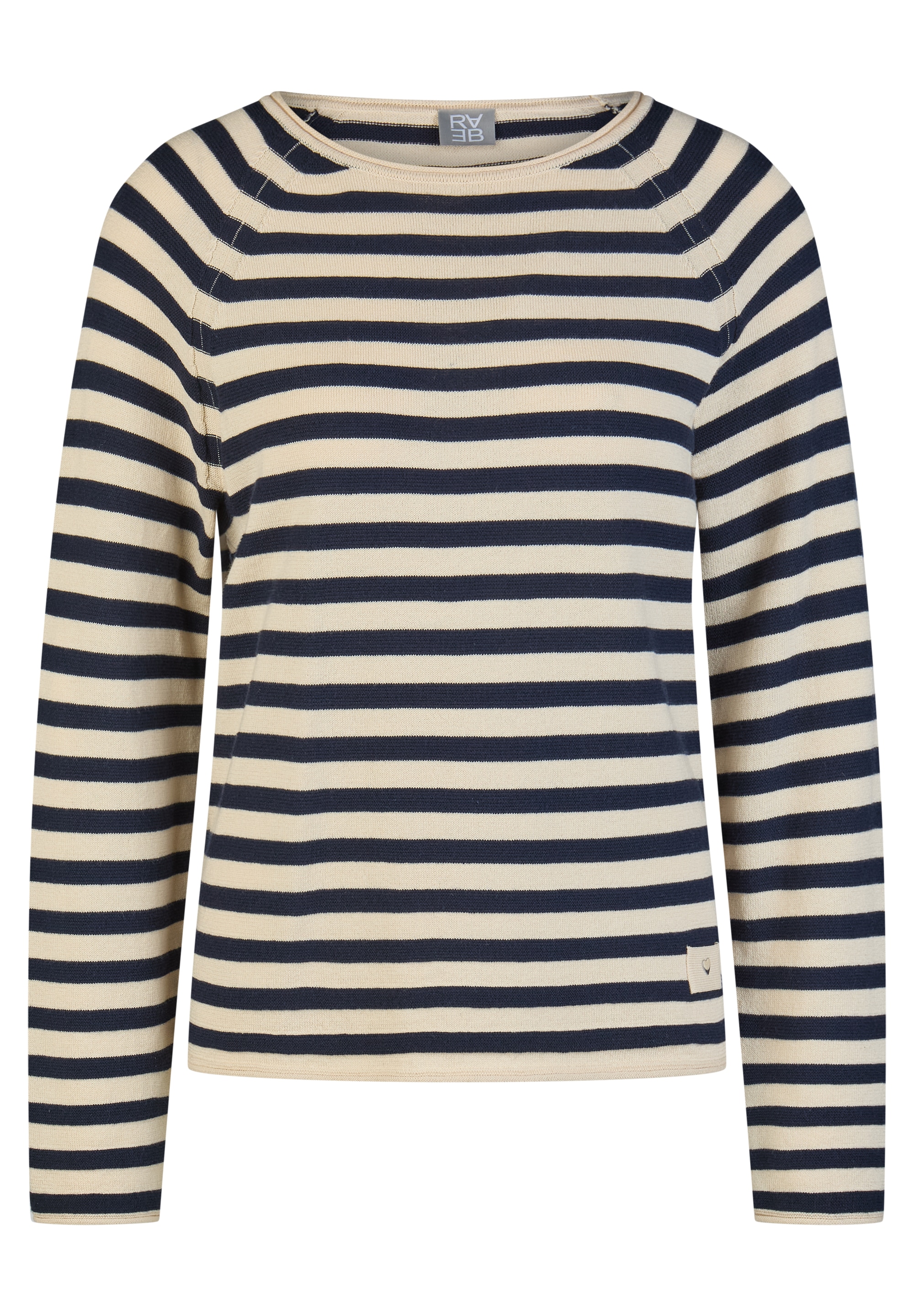 Rabe Pull en tricot avec motif rayures