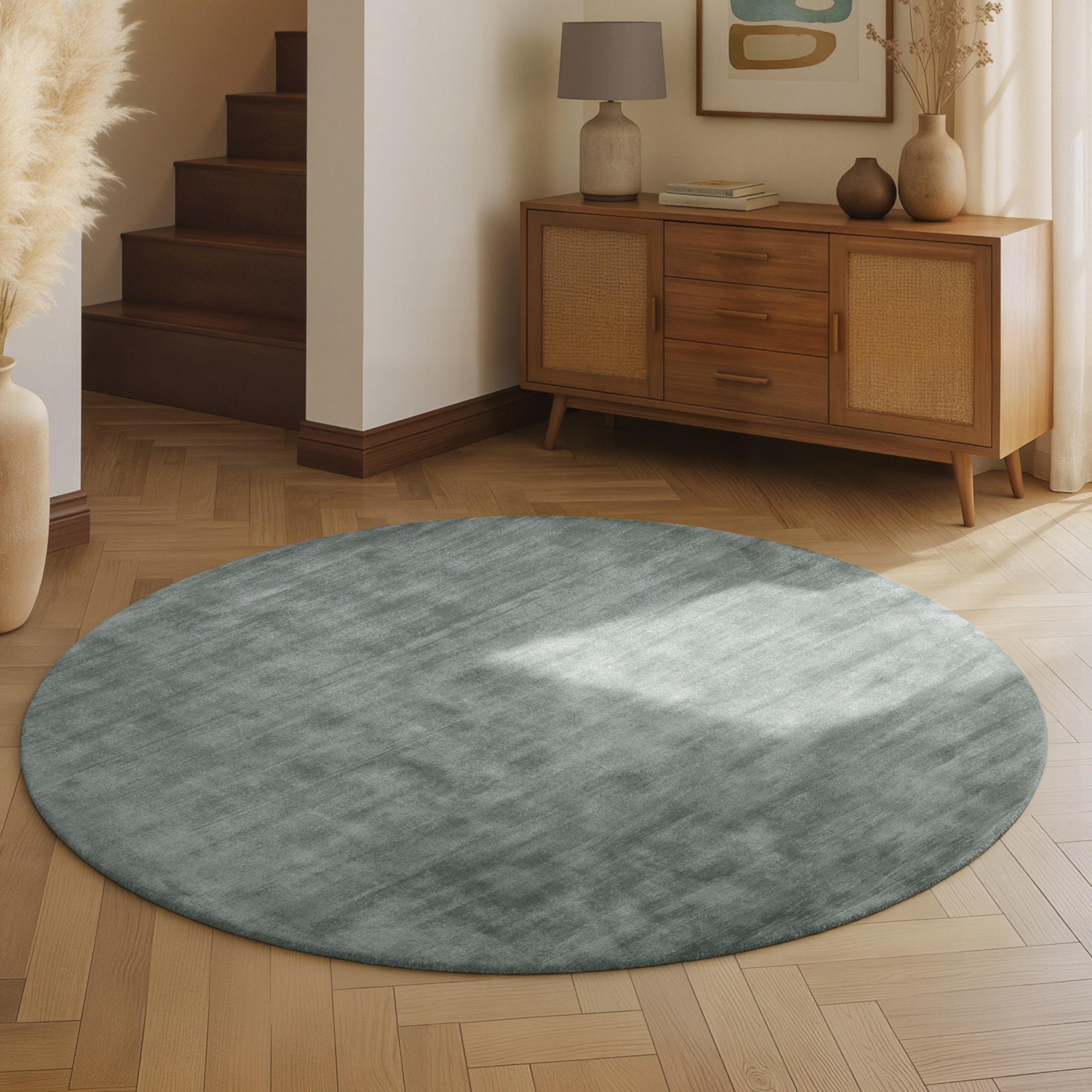 vikosa Tapis »Noemi« Rond 10 mm Höhe Dezenter Glanz, Weich, Seidenoptik, Viskose, Wohnzimmer, Schlafzimmer