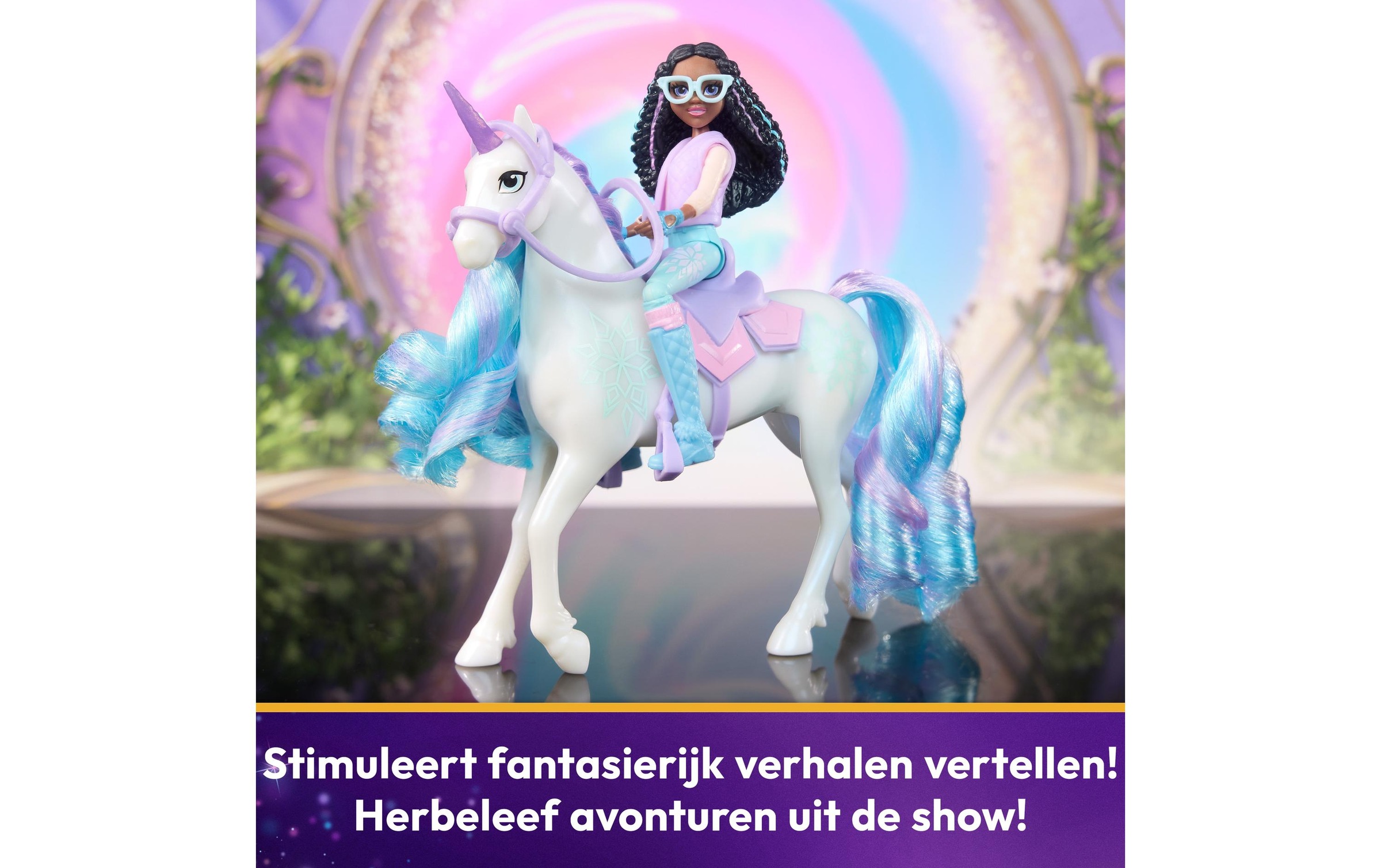Spin Master Poupée à habiller »Unicorn Academy Layla Doll & Glacier Unicorn«