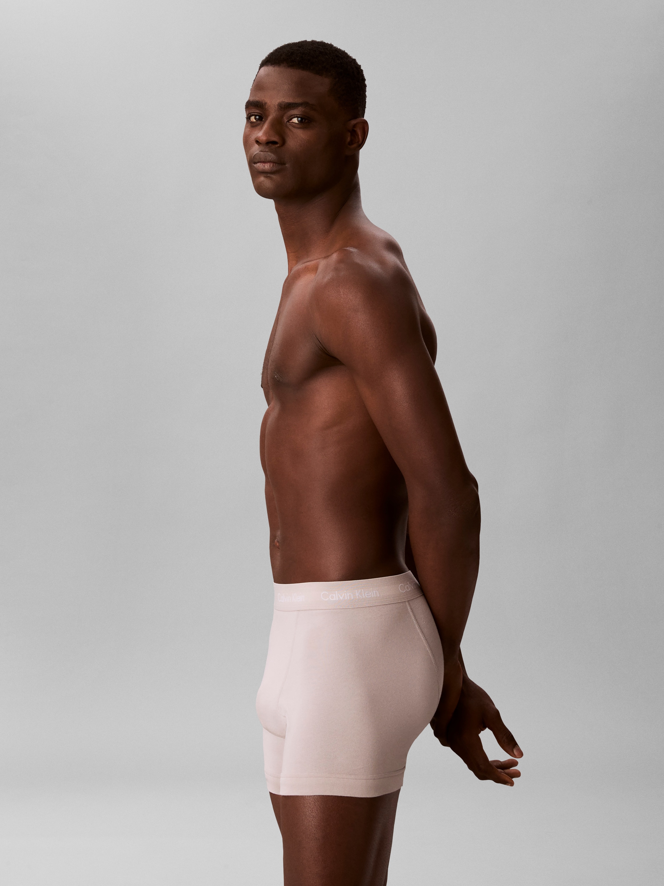 Calvin Klein Underwear Trunk »TRUNK 3PK« Packung, 3 Stk. mit Calvin Klein Logo-Elastikbund (3 Stück)