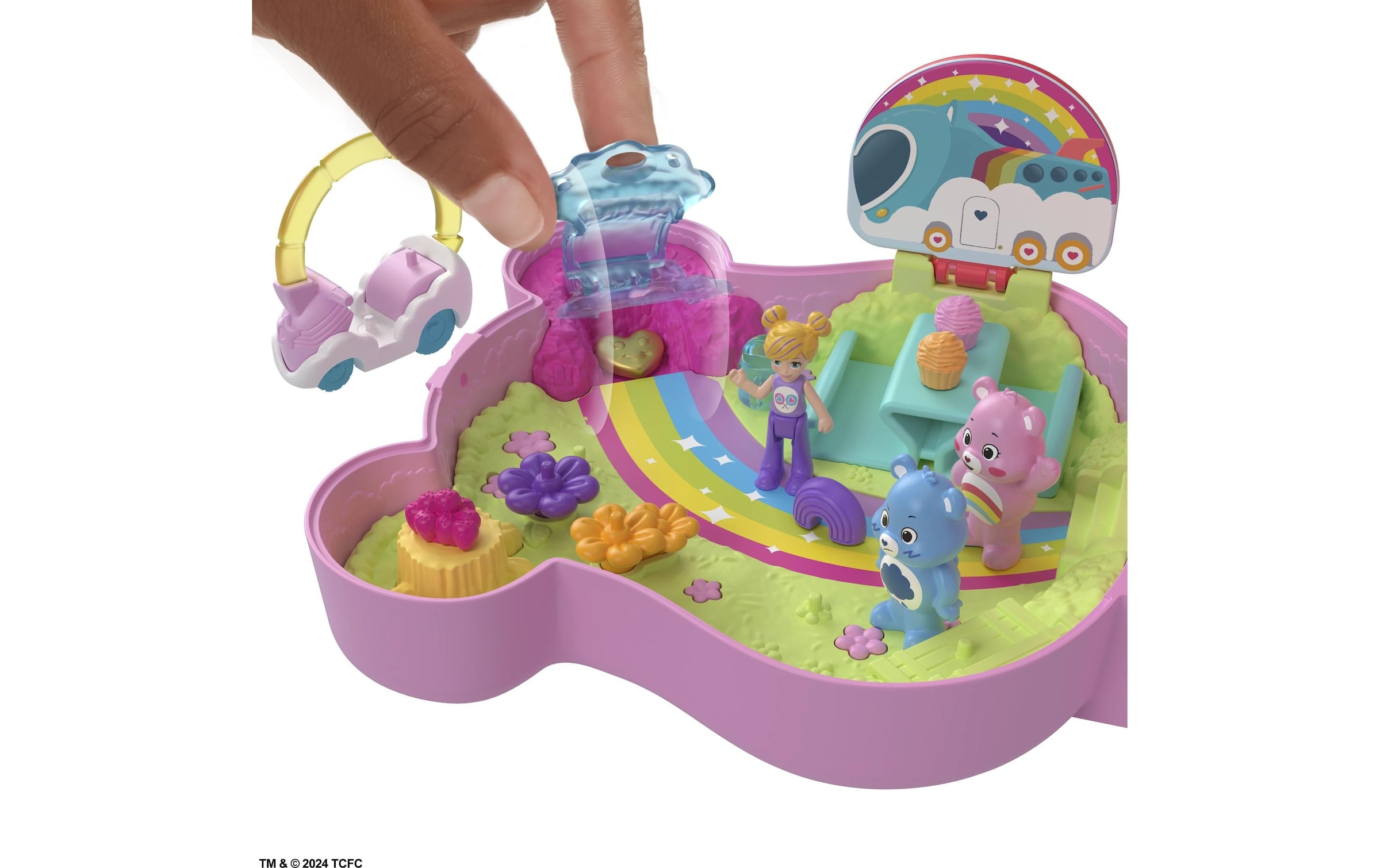 Polly Pocket Spiel »Glücksbärchis Schatulle«