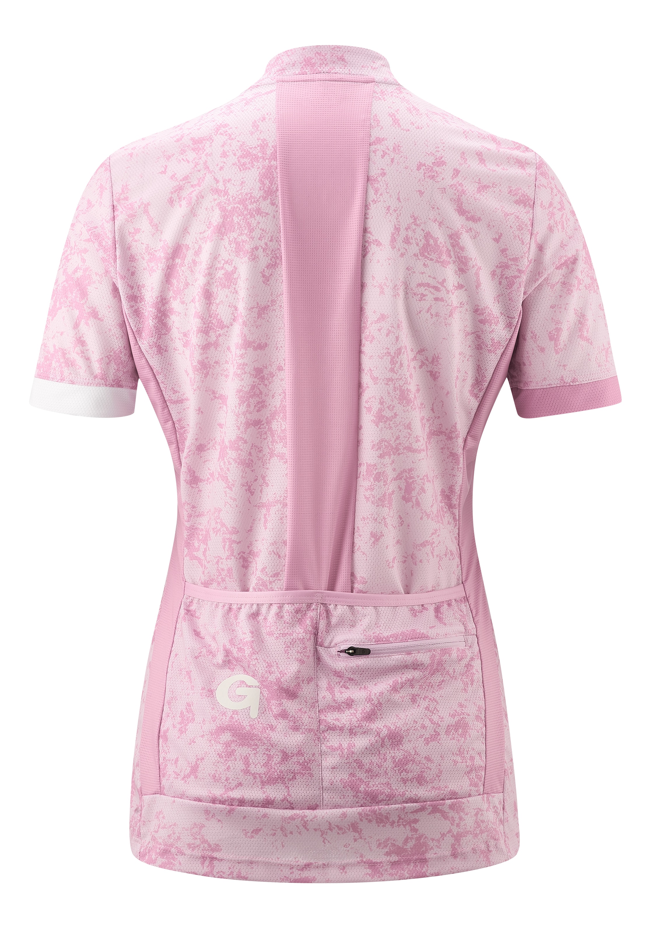 Gonso Maillot de cyclisme »PRESOLANA« Damen Radshirt kurzarm, atmungsaktives Fahrradtrikot mit Rückentasche