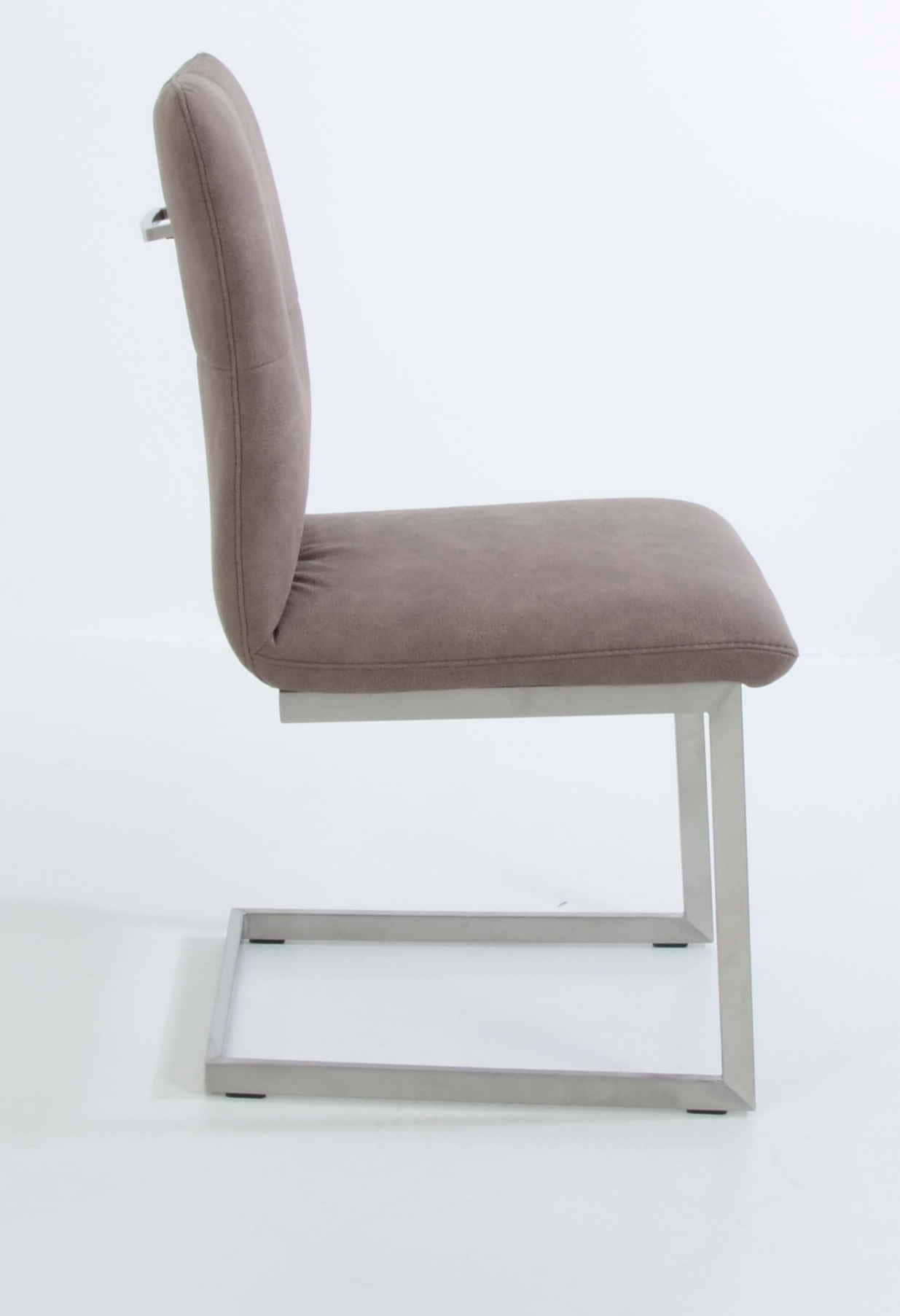 K+W Komfort & Wohnen Chaise cantilever »6511« () chaise cantilever avec tube vertical et poignée métallique pratique au dos
