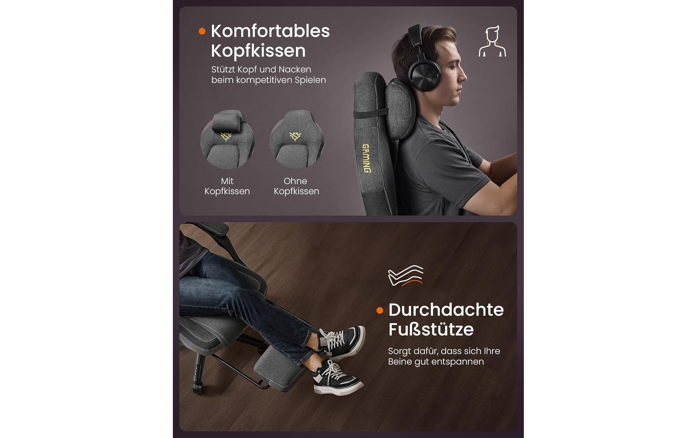 SONGMICS Chaise de bureau »Cyrus« ()