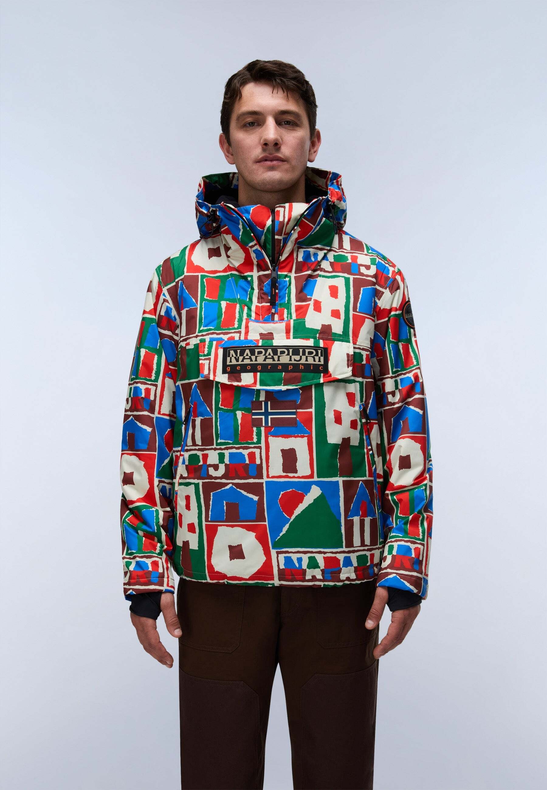 Napapijri Veste de pluie »Napapijri Anorakjacke RF NEXT AOP 1«