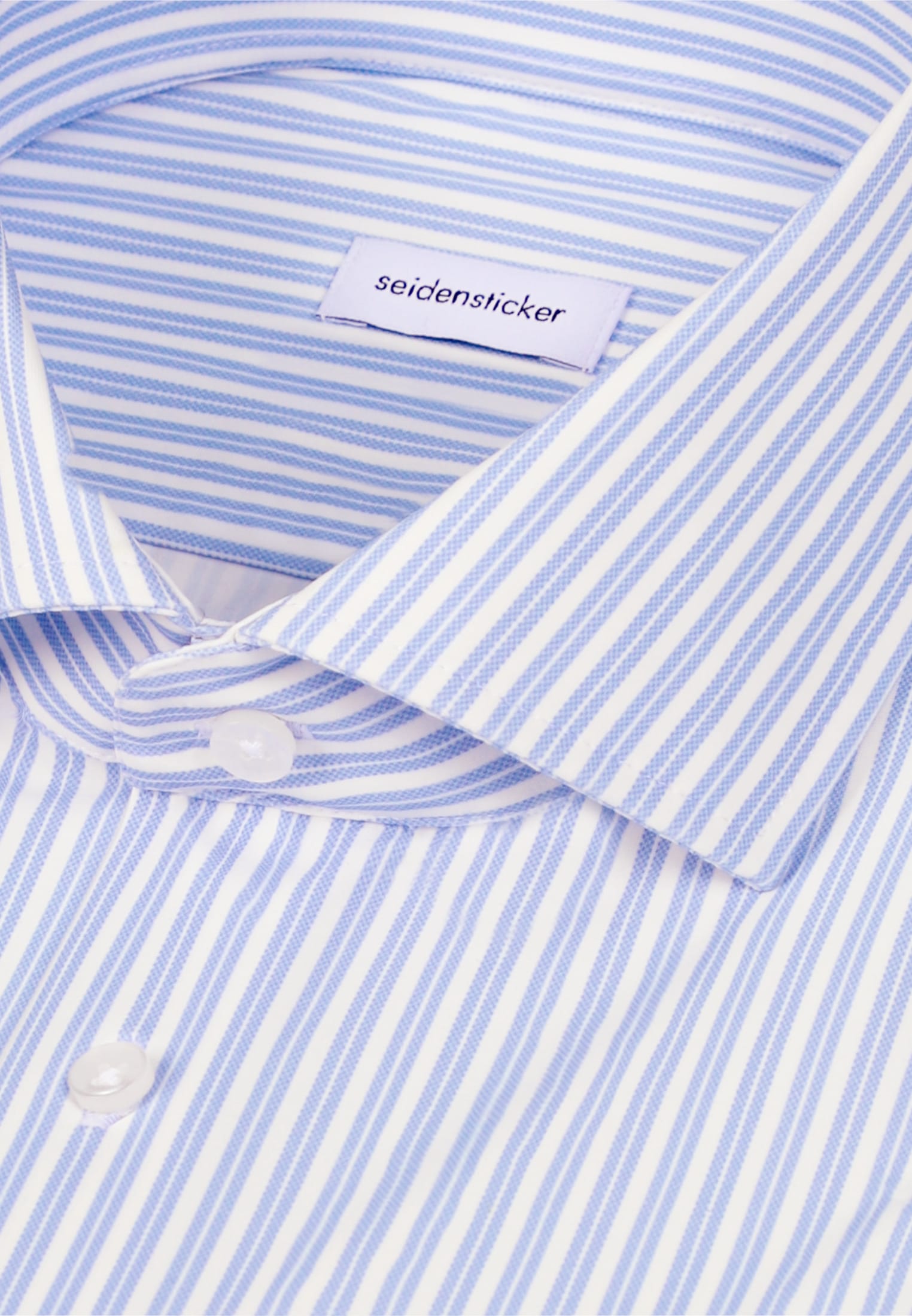 seidensticker Chemise d'affaires »Schwarze Rose« Slim 1/1 Kentkragen Druck