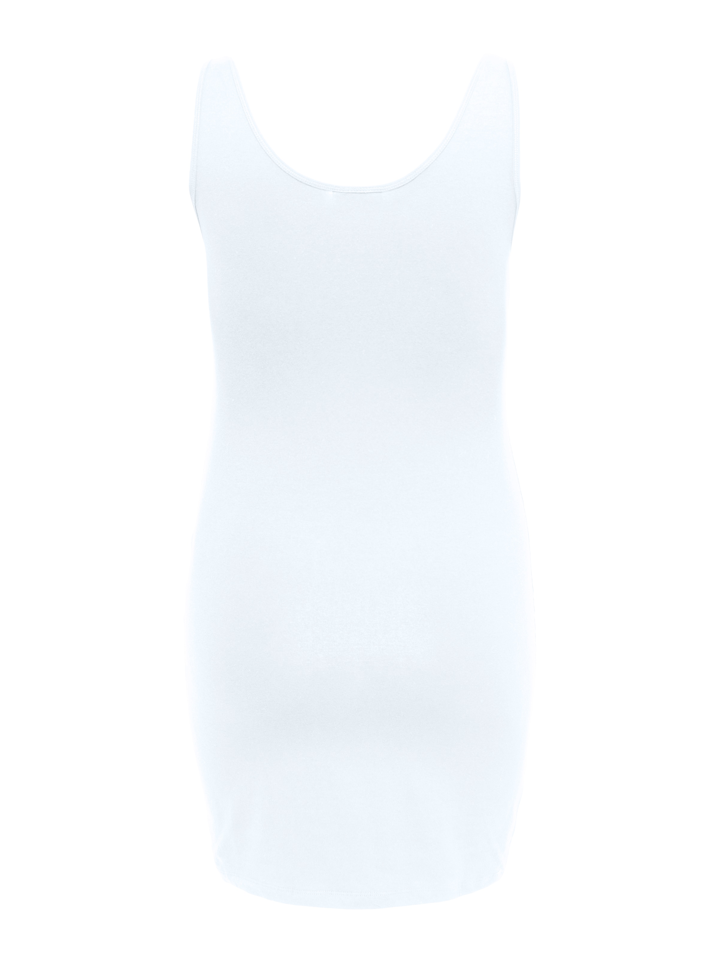 ONLY CARMAKOMA Top long »CARTIME LONG TANK TOP« slim fit, extra lang, Baumwolle mit Stretch