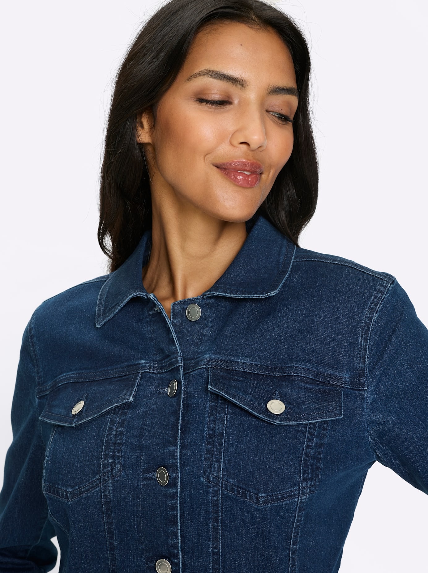 Classic Basics Veste en jean ohne Kapuze