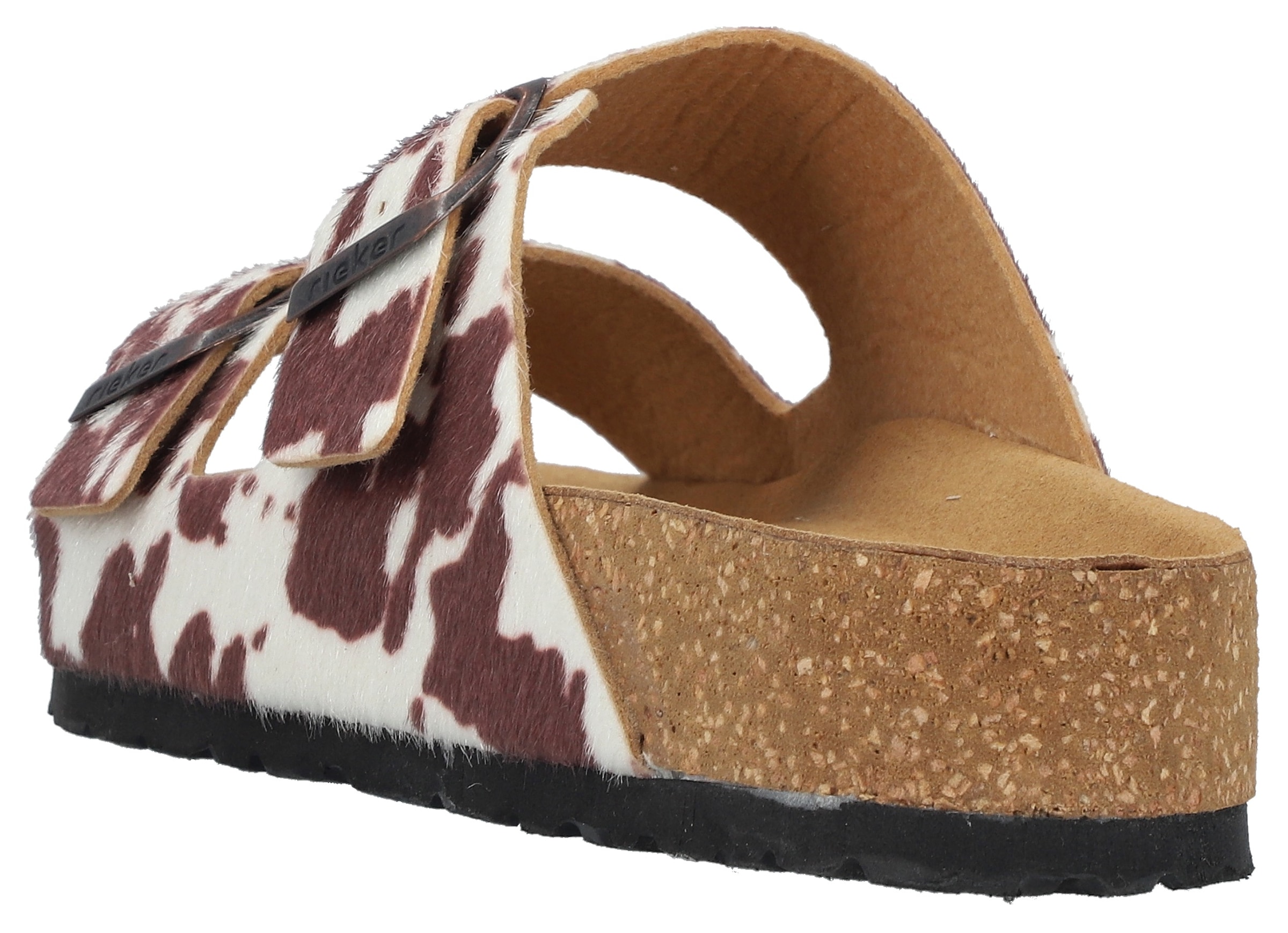 Rieker Pantolette  Sommerschuh, Strandschuh, Hausschuh mit verstellbaren Schnallen