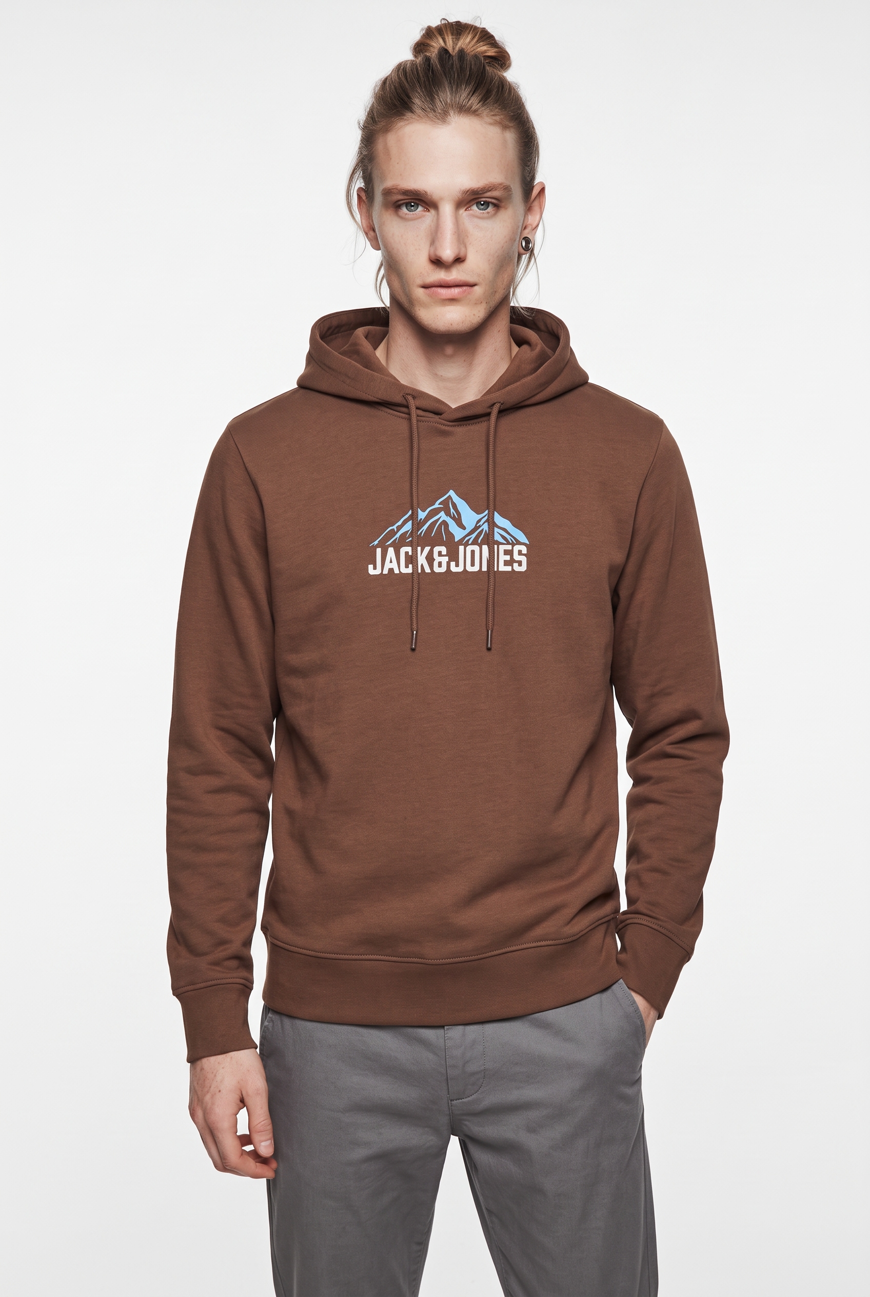 Jack & Jones Kapuzensweatshirt »JJROCHE SWEAT HOOD«, Baumwollmischung, regular fit
