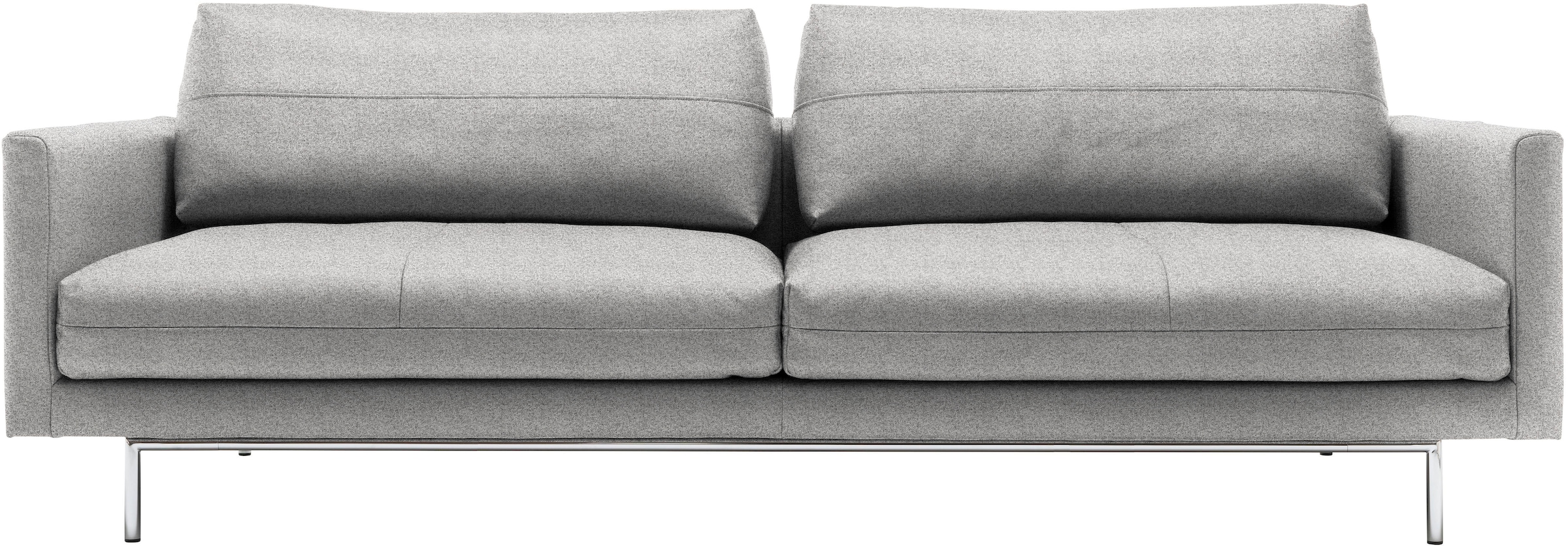 Creation BY ROLF BENZ 3,5-places »CR.414, Designsofa, edles Sofa, Loungesofa, Ledersofa, klares Design« en cuir ou chenille, confort d'assise de première qualité, rembourrage décontracté