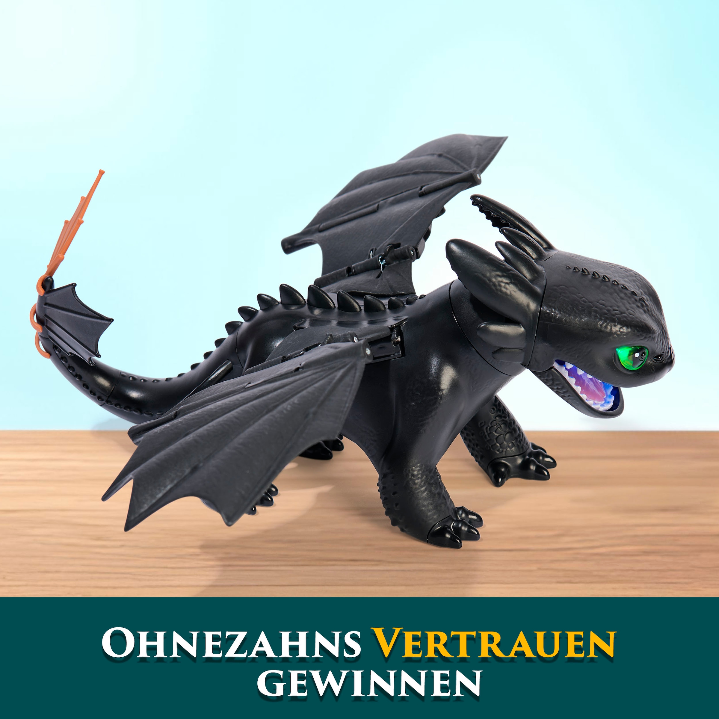 Spin Master Spielfigur »Dragons Movie - Interaktive Drachenfigur Ohnezahn« mit Licht und Sound