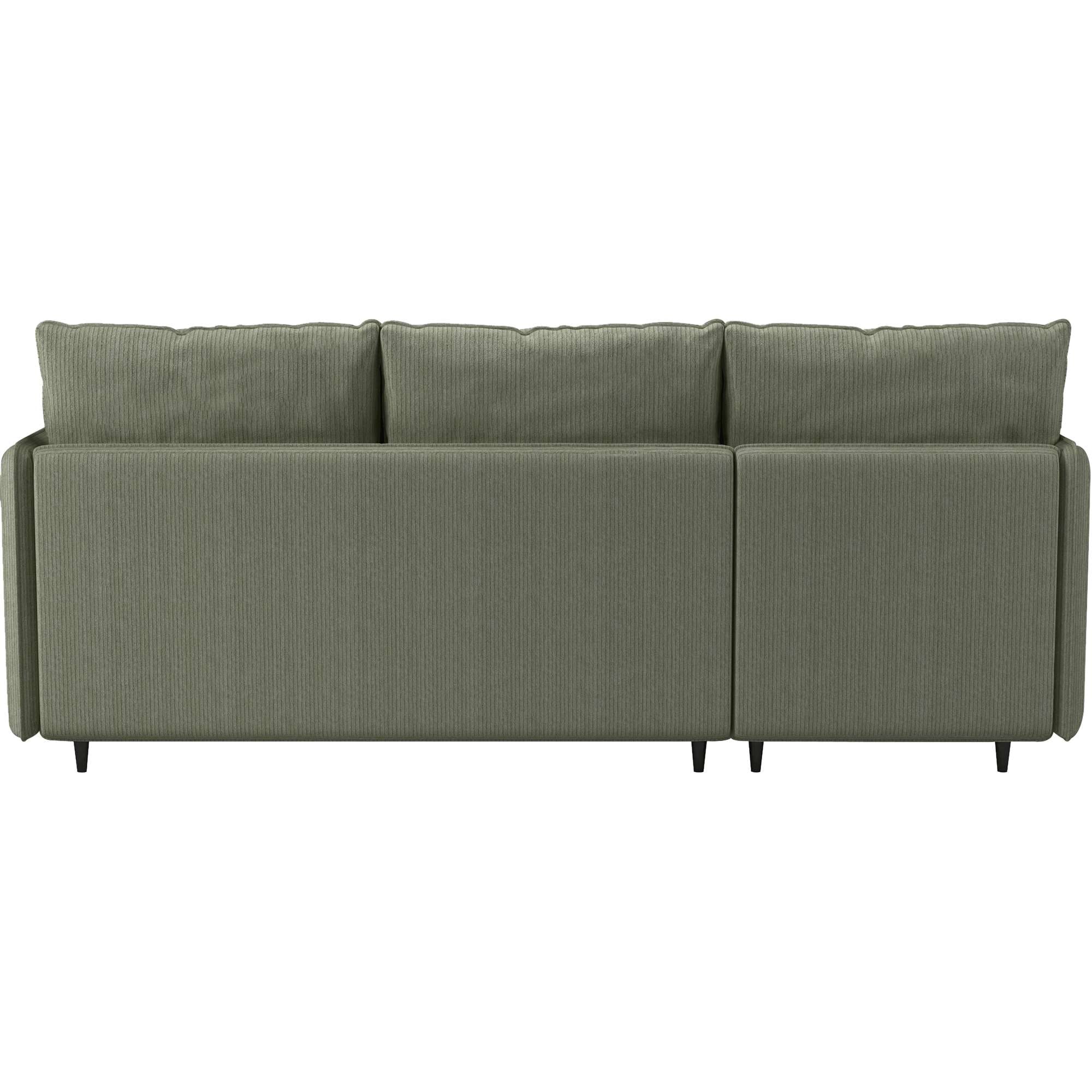 Dorel Home Ecksofa »LINDHUS, Cord, L-Form, Breite 194cm, verschiedene Stellvarianten« Recamiere, Stauraum, Modulsofa