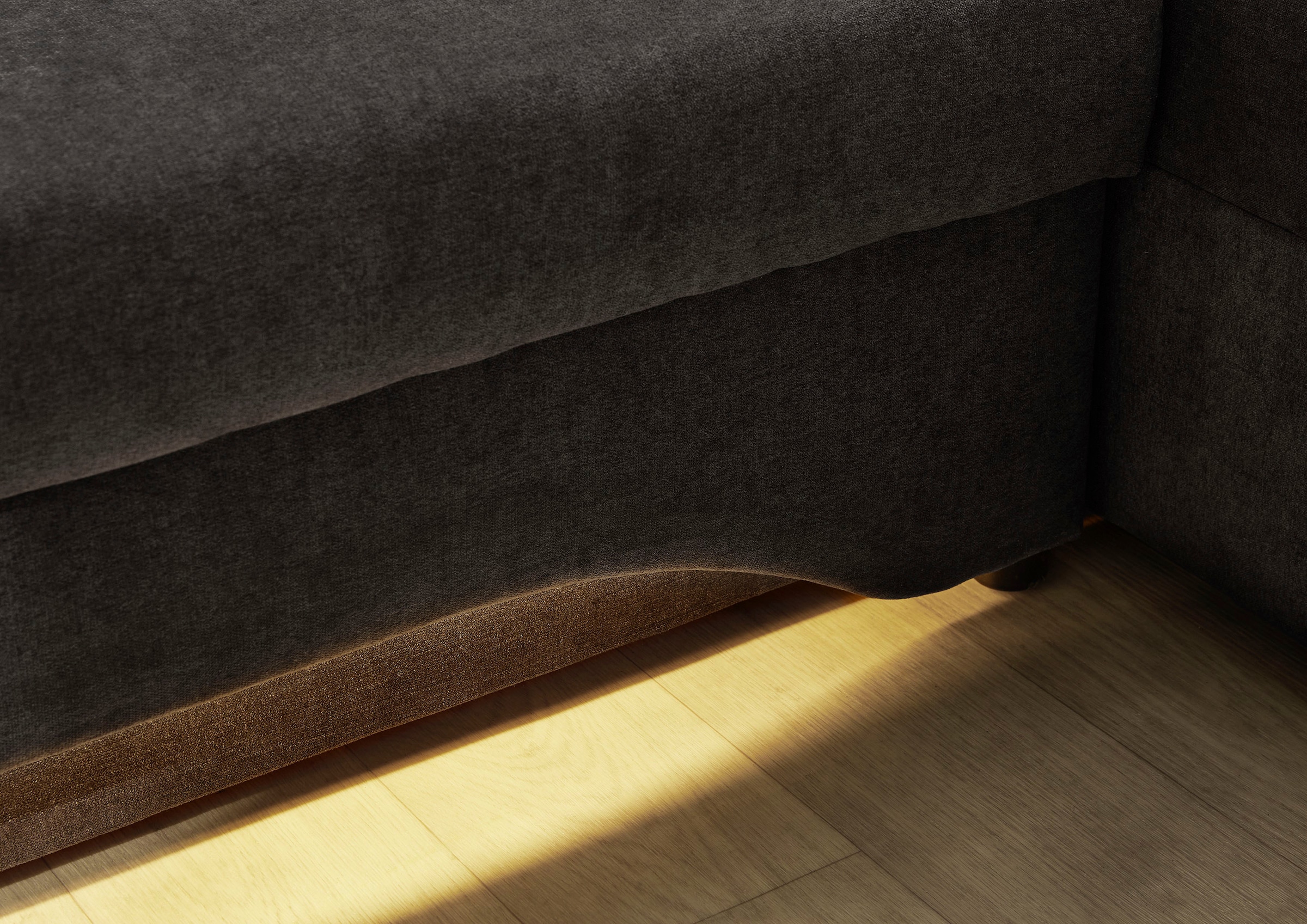 Jockenhöfer Gruppe Ecksofa »Starlight L-Form, B: 191 cm« mit Schlaffunktion, Bettkasten & Licht, Unser Dauertiefpreis