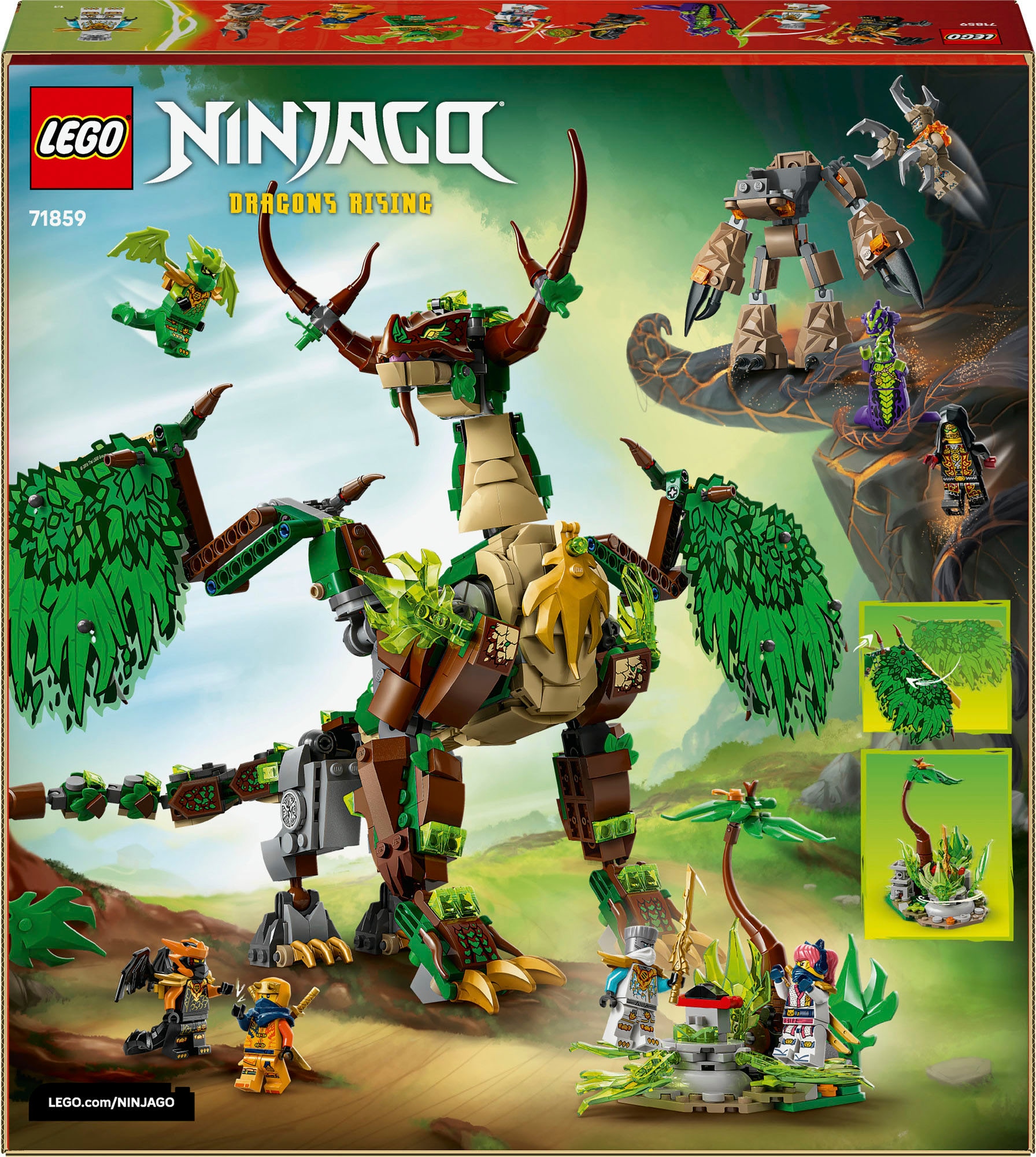 LEGO® Pions de construction »Der Drache des Lebens (71859), LEGO Ninjago«