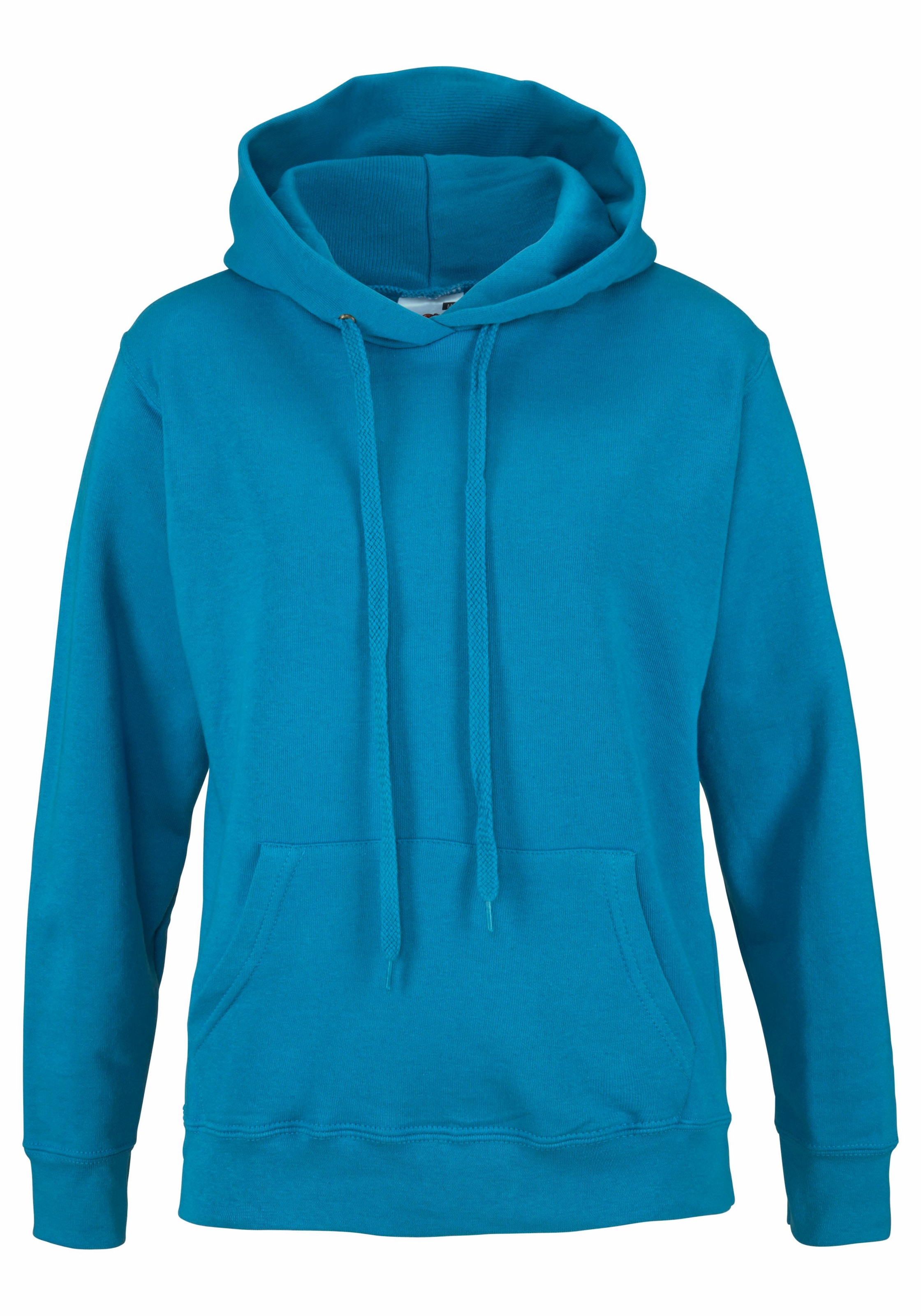 Fruit of the Loom Sweat à capuche »Classic hooded Sweat Lady-Fit«, mit Kängurutaschen
