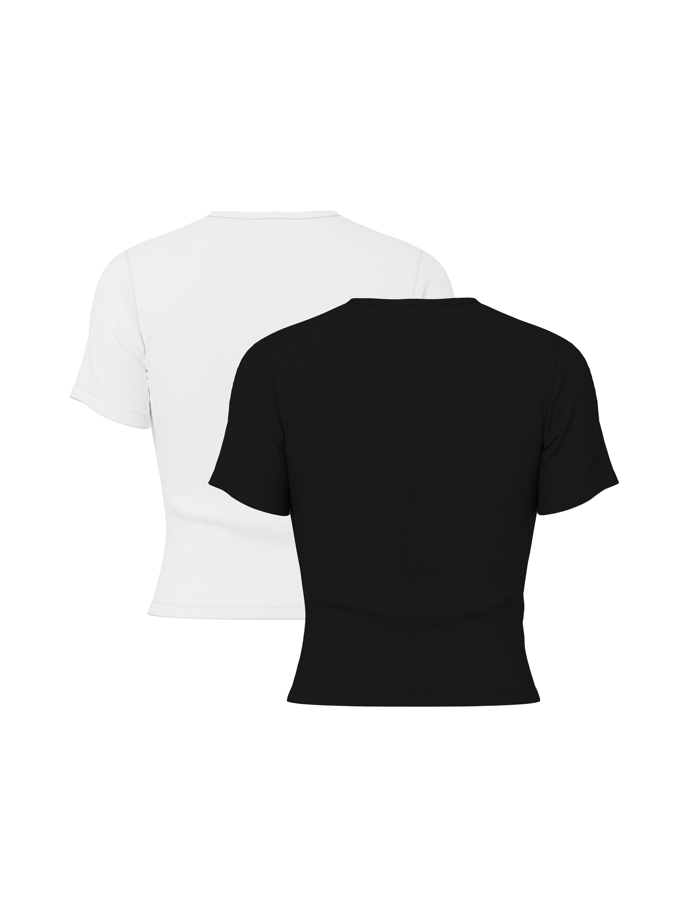 pieces T-shirt à manches courtes »PCAMELIA BABY TEE 2-PACK JRS NOOS BC« pack de 2,  avec couleurs classiques