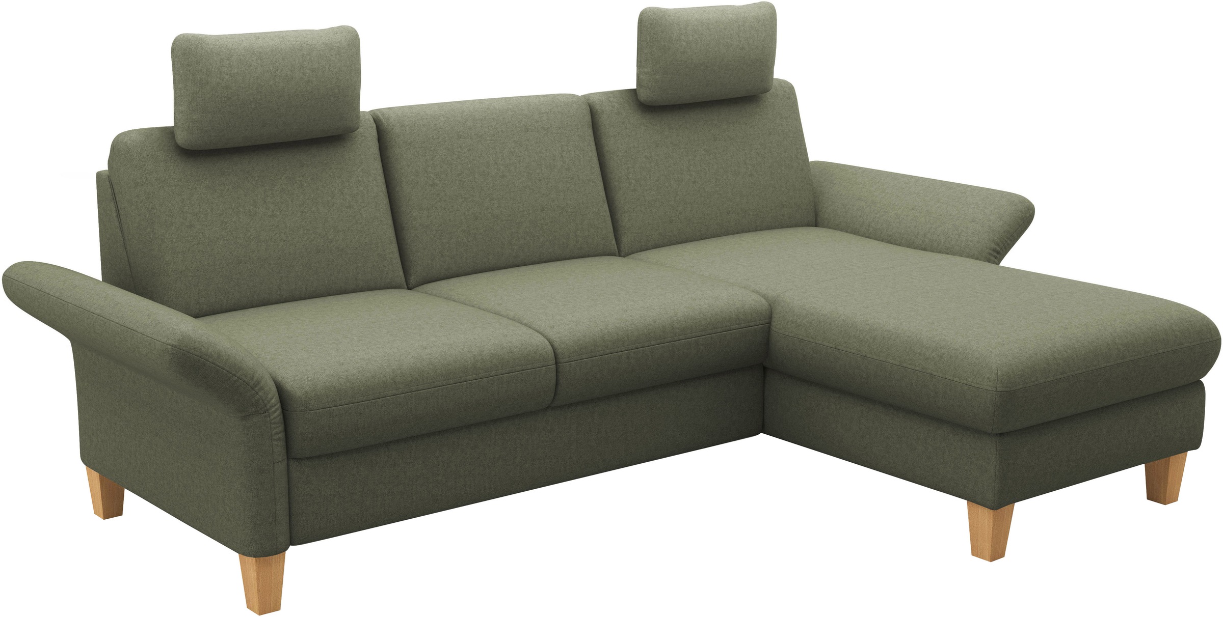 Home affaire Canapé d'angle »Rochelle, L-Form« wahlweise mit Armteilverstellung, Bettfunktion und Bettkasten